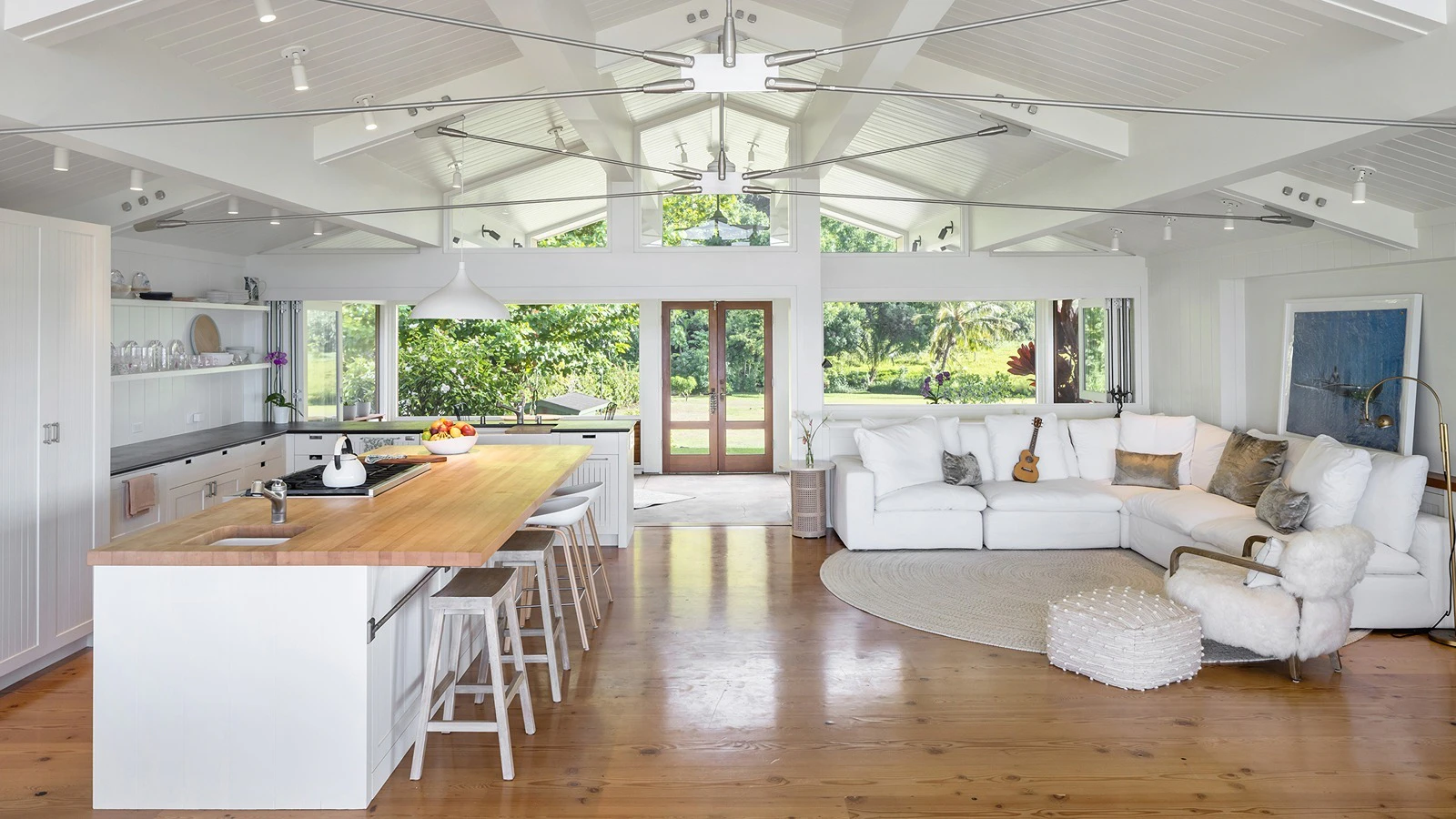 An interior view of the home.