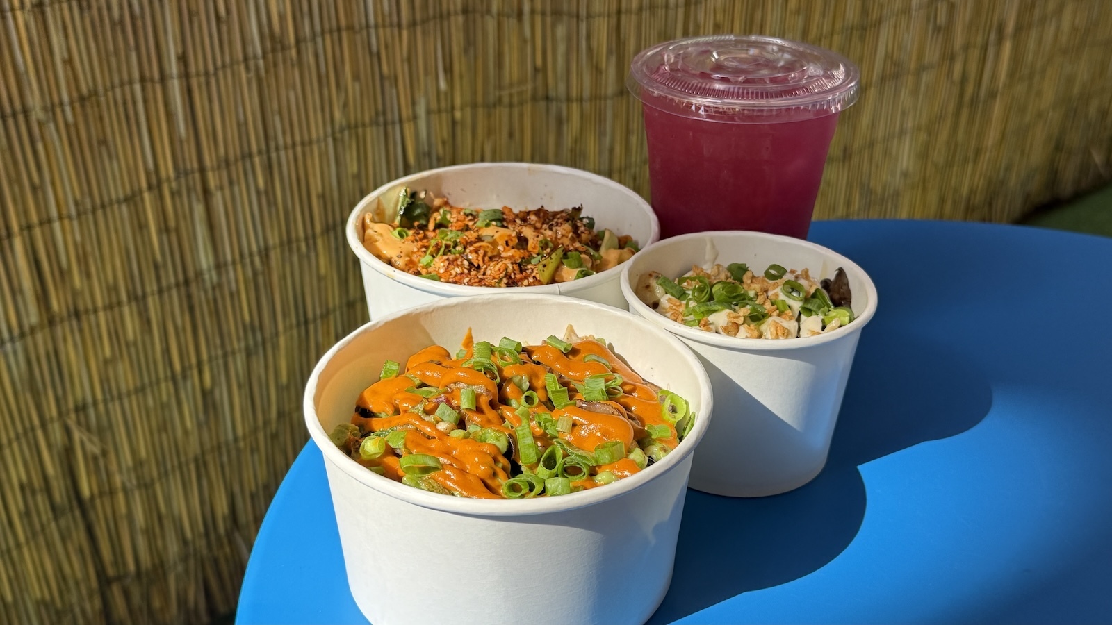 variety of spaetzle bowls