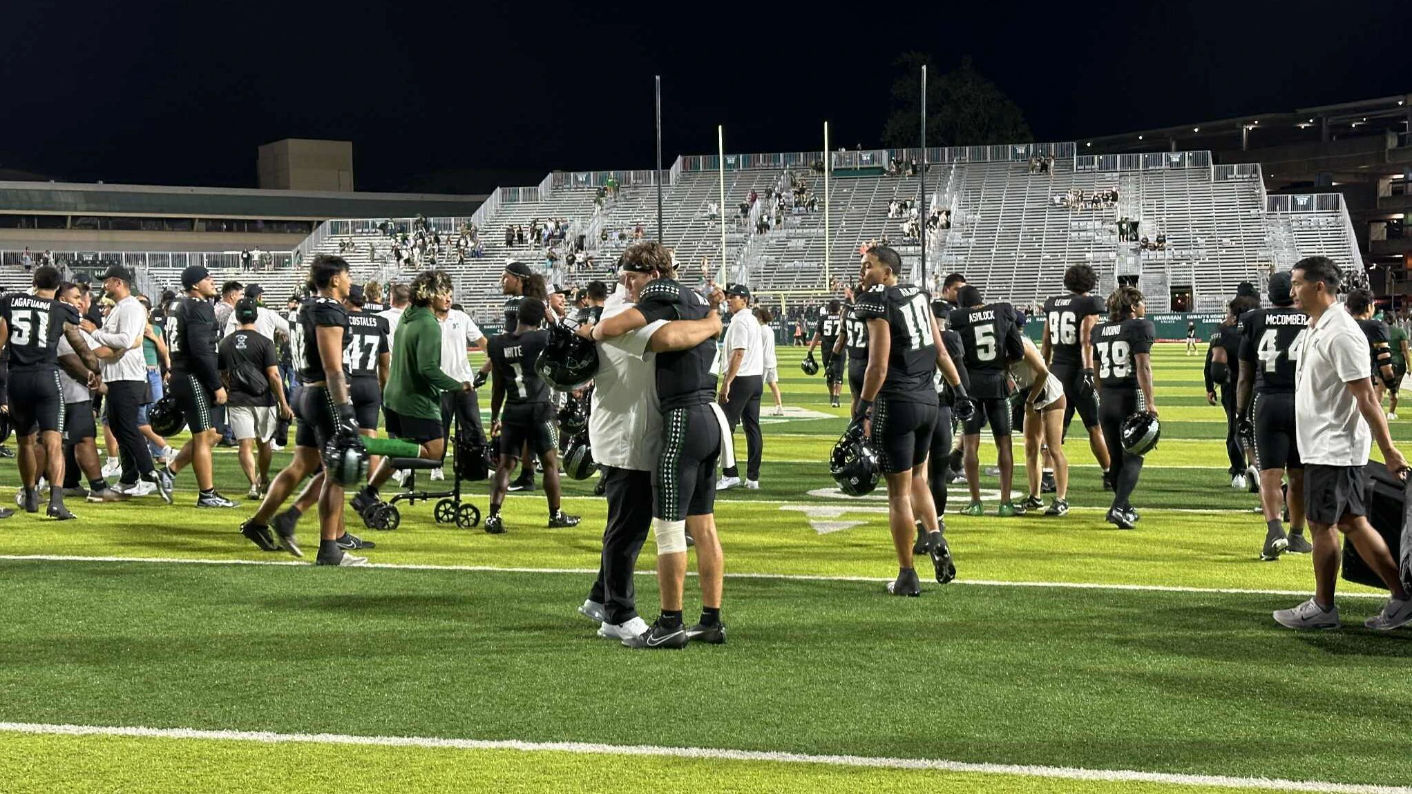 Luke Weaver shines in Hawai‘i football's victory over Sam Houston