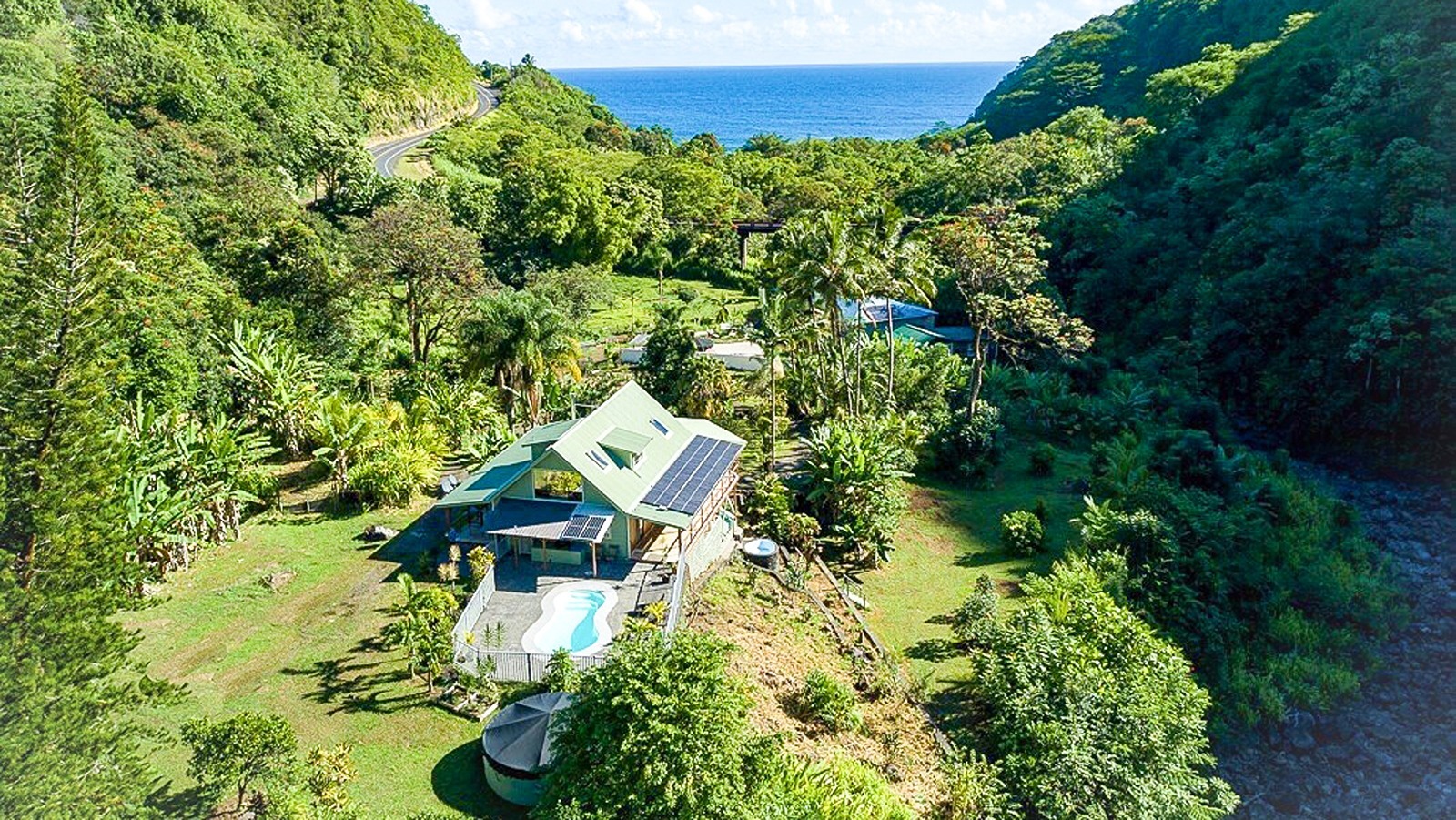 Papaaloa sits on 13 acres of forest land in Maulua Gulch.
