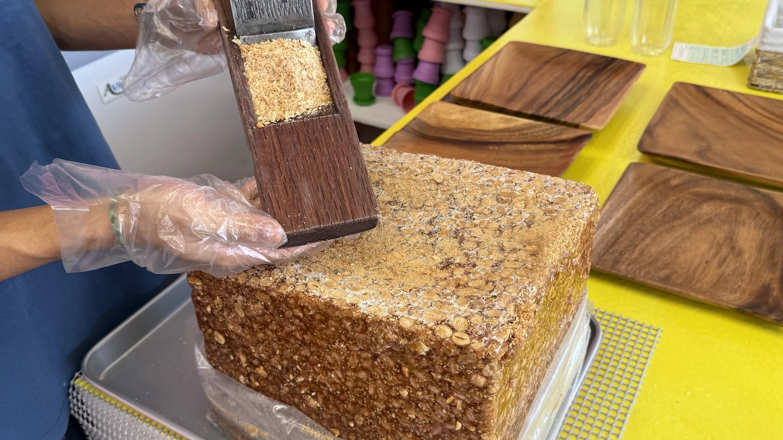 peanut brittle