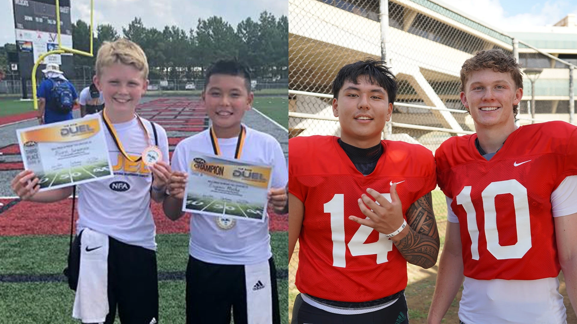 Former competitors Maika Eugenio and Bjorn Jurgensen now Hawai‘i teammates