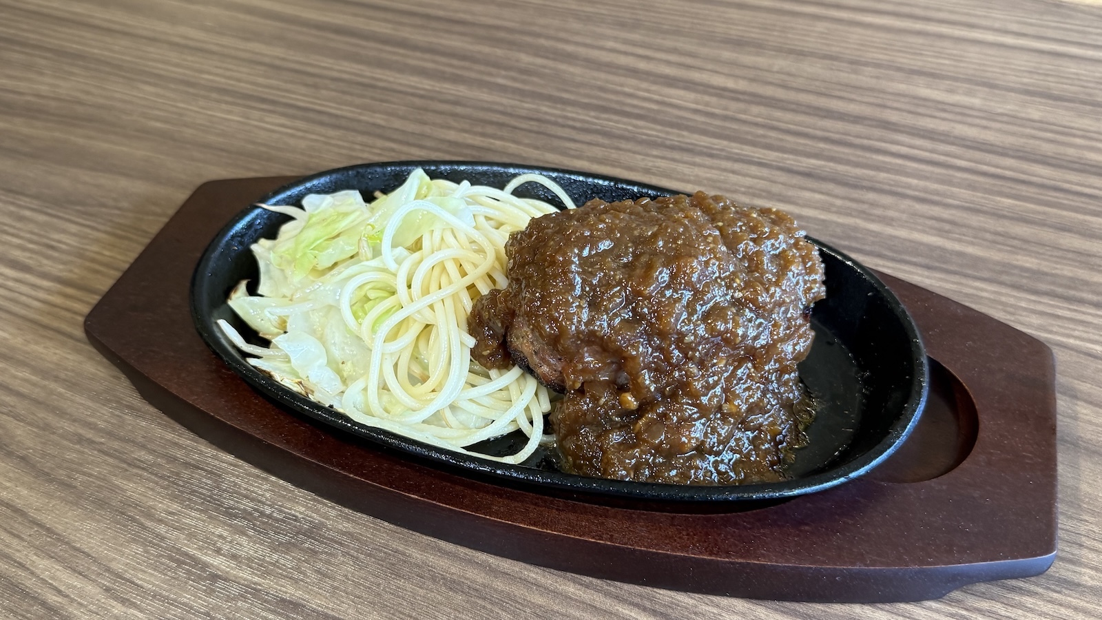 Regular hamburger steak