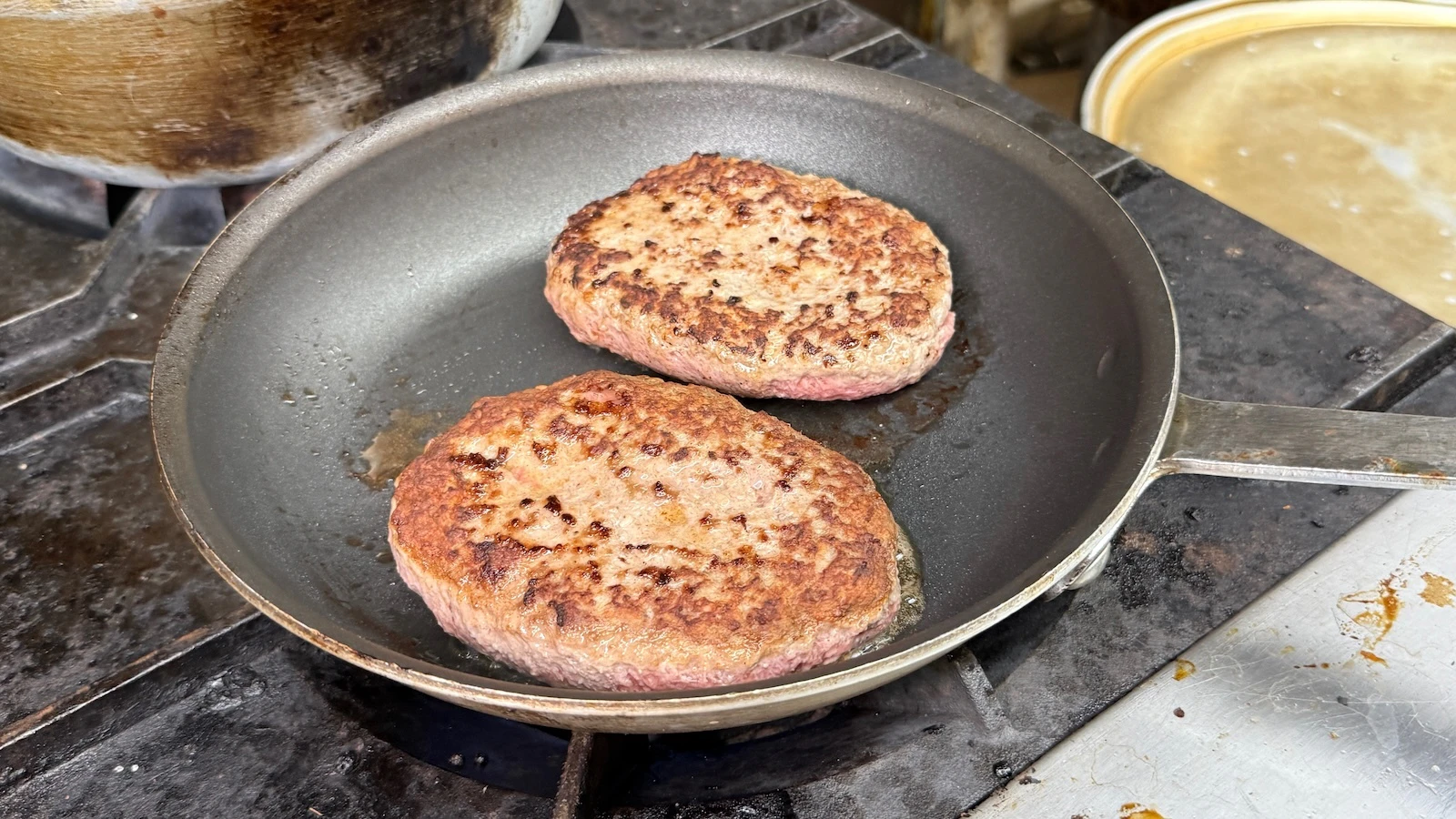 hamburger patties