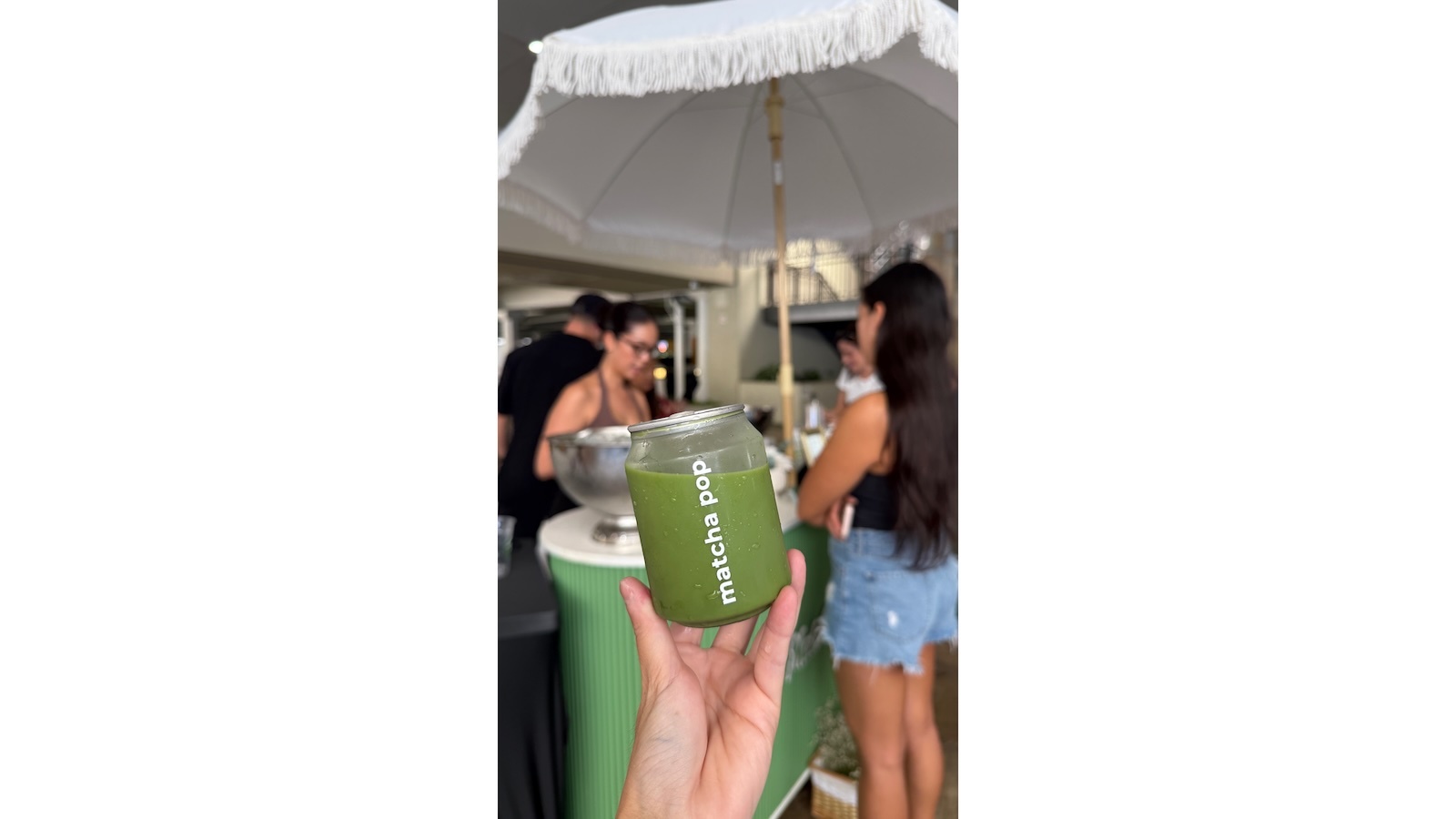 Matcha Pop can