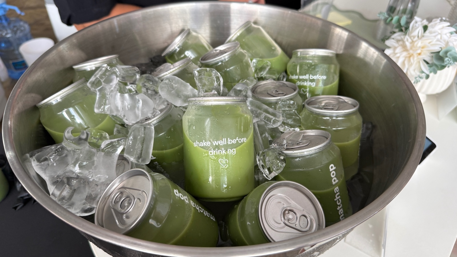 matcha cans