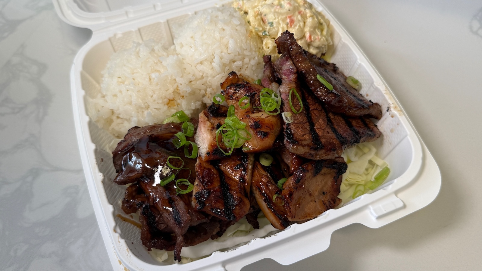 barbecue mix plate