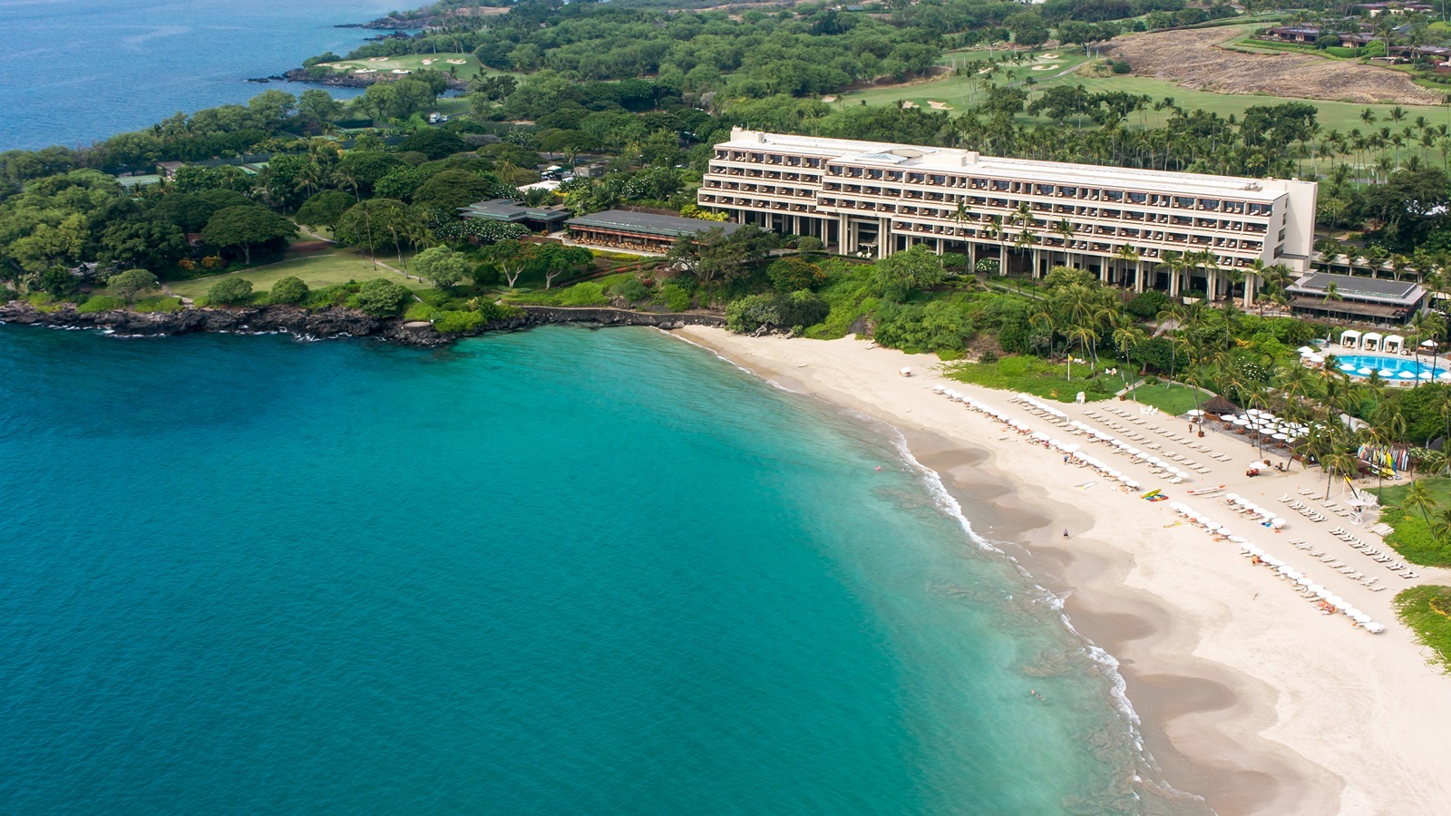 The Mauna Kea Beach Hotel.