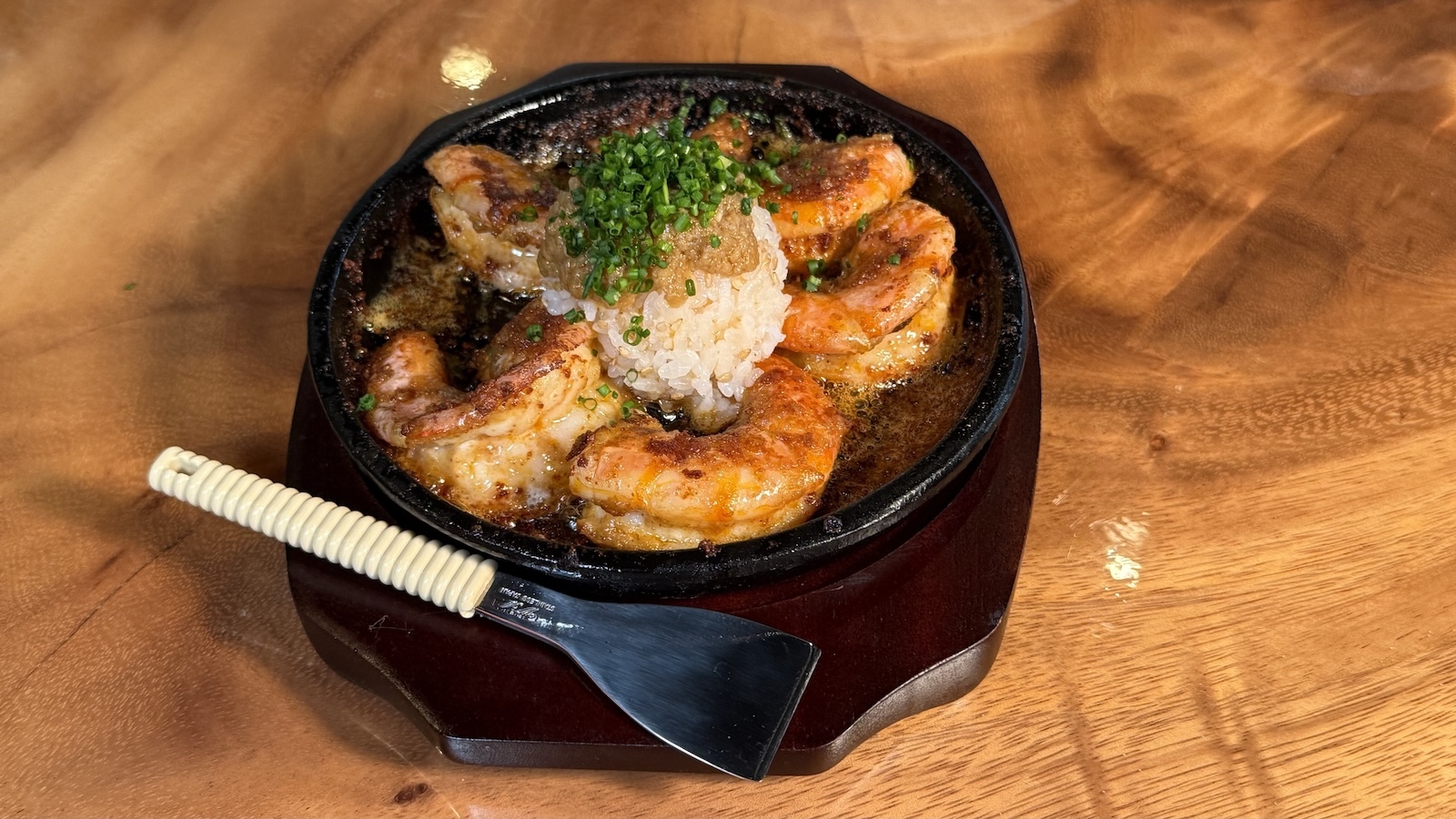 teppan grilled shrimp