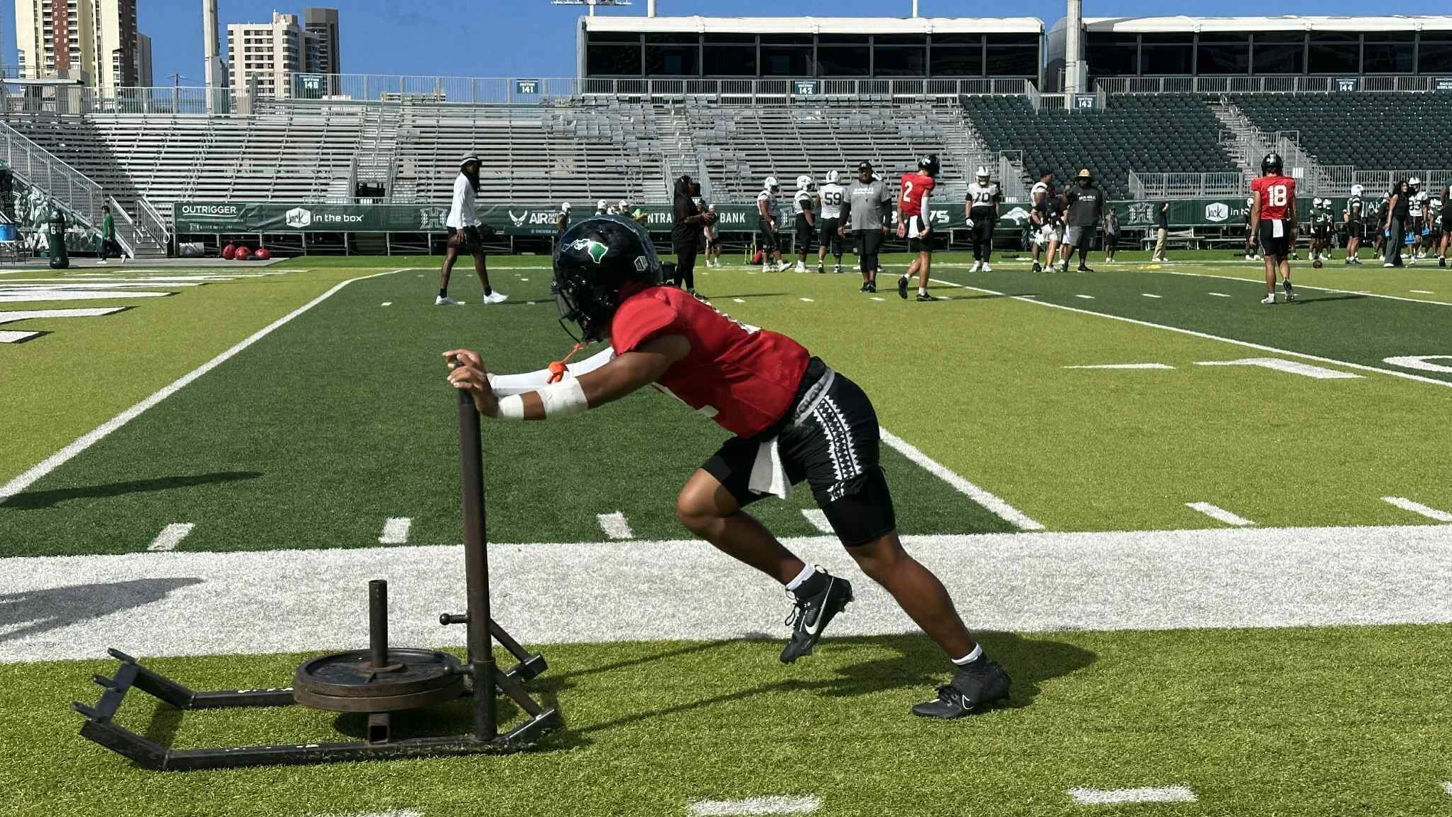 Hawai‘i not overlooking Portland State as Micah Alejado returns to practice