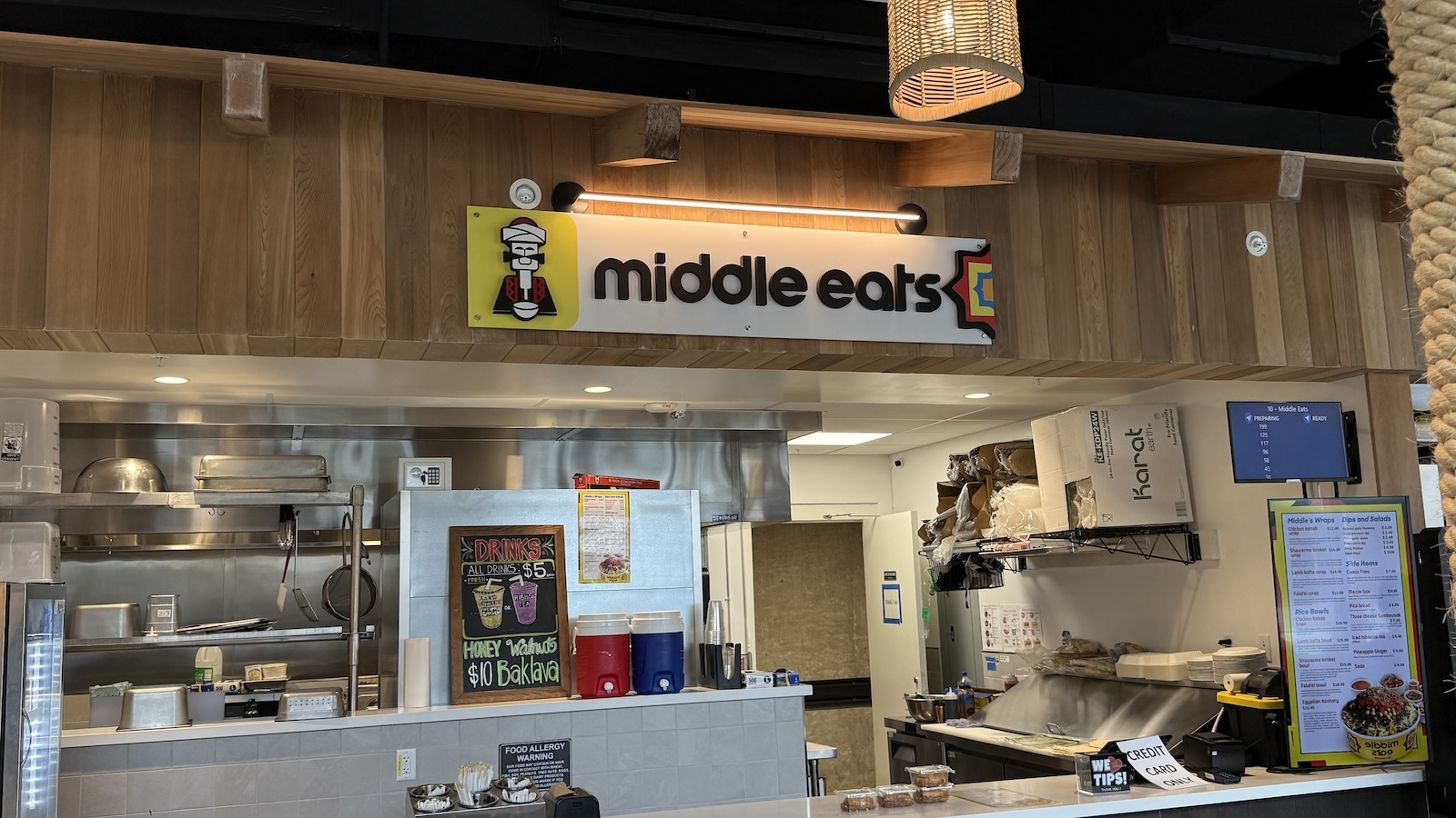 Middle Eats sign