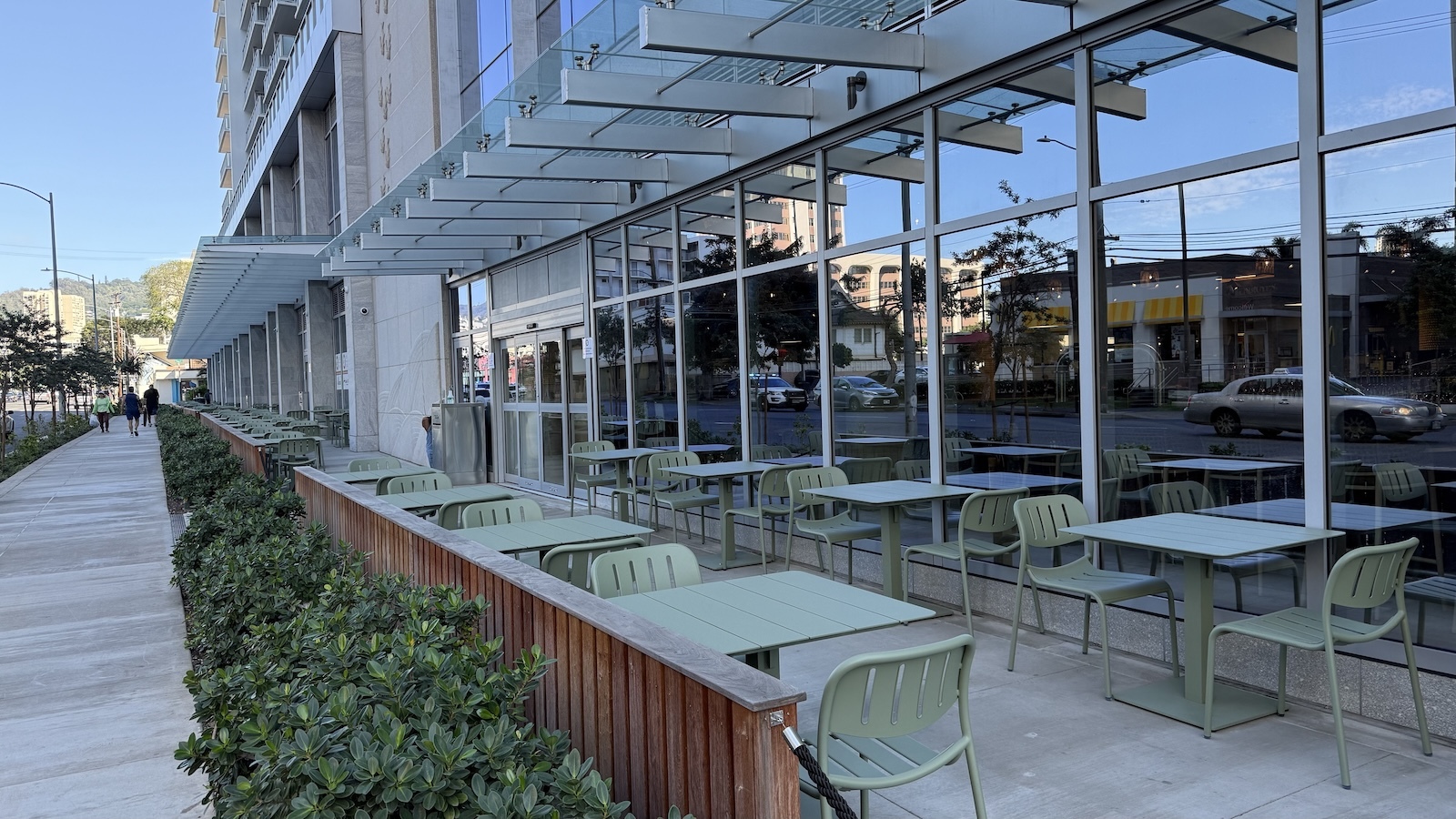 outdoor seating