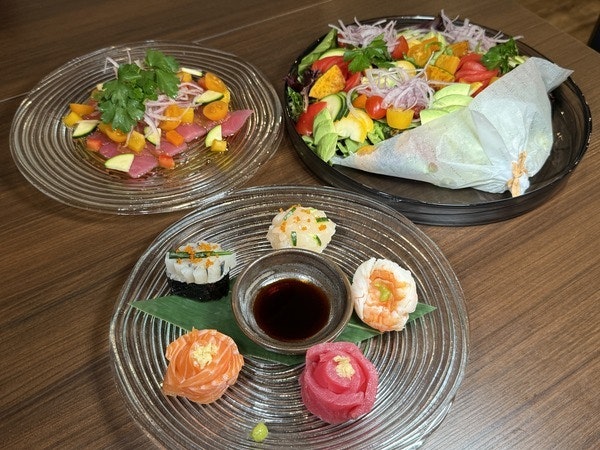 Variety of Japanese dishes