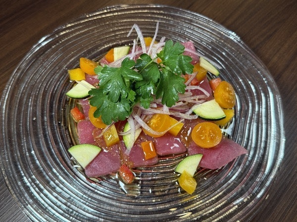 tuna carpaccio