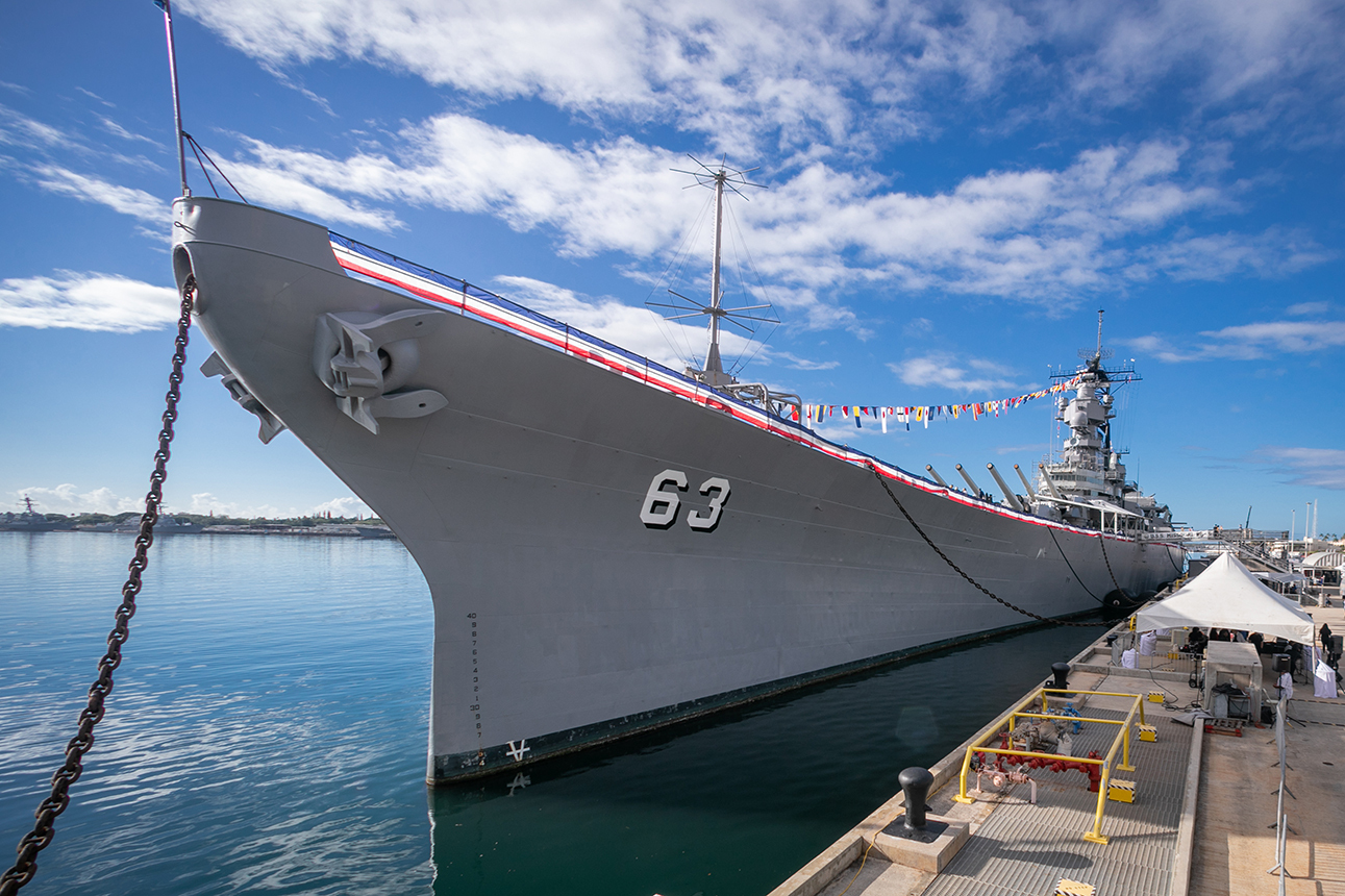 Exterior USS Missouri