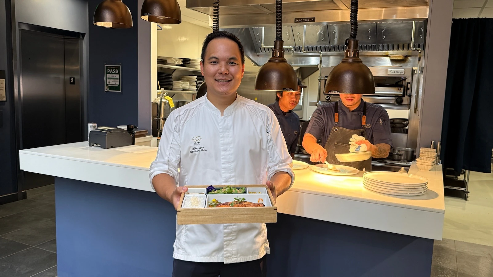 Executive chef Colin Sato