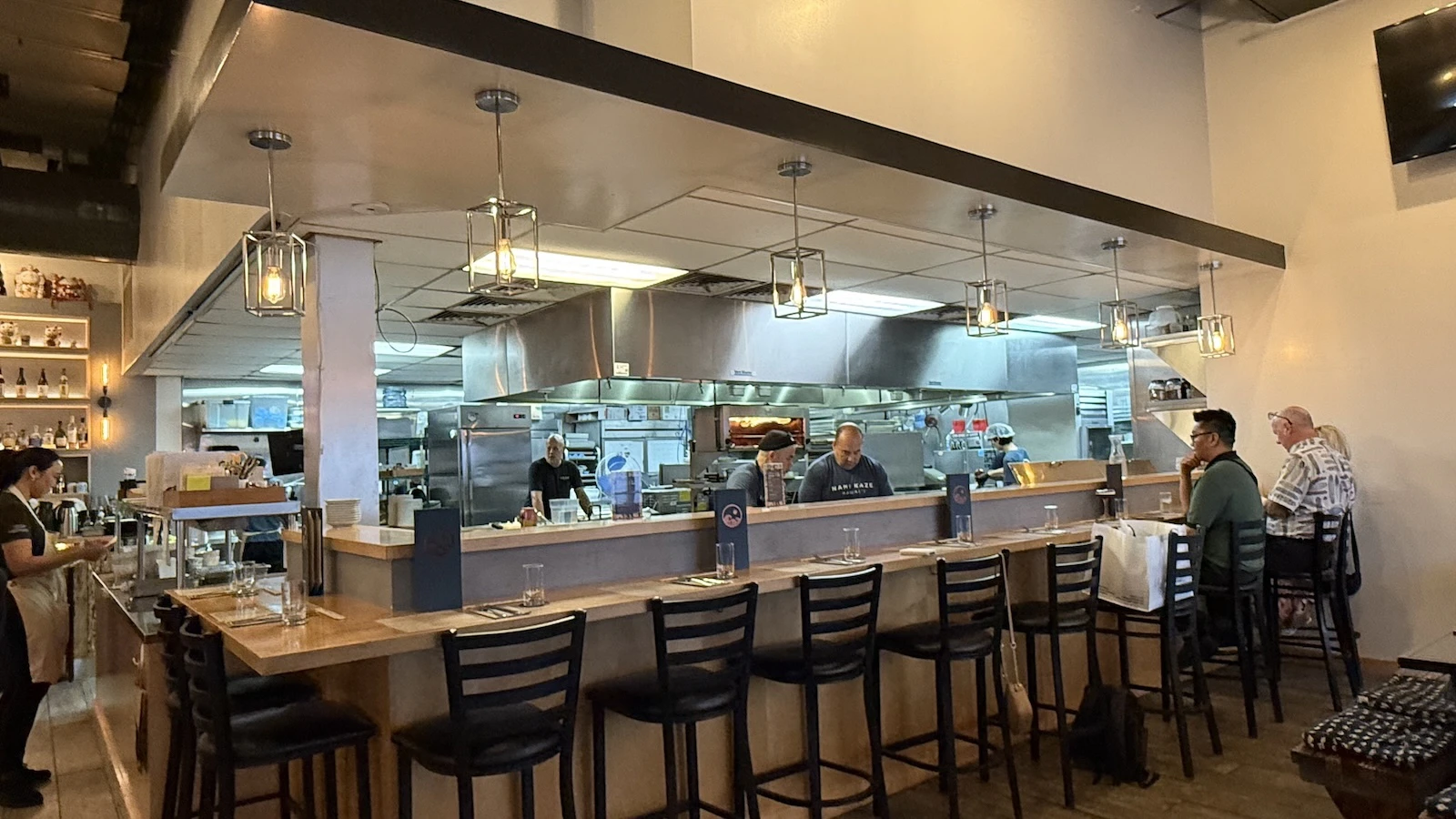 sushi counter