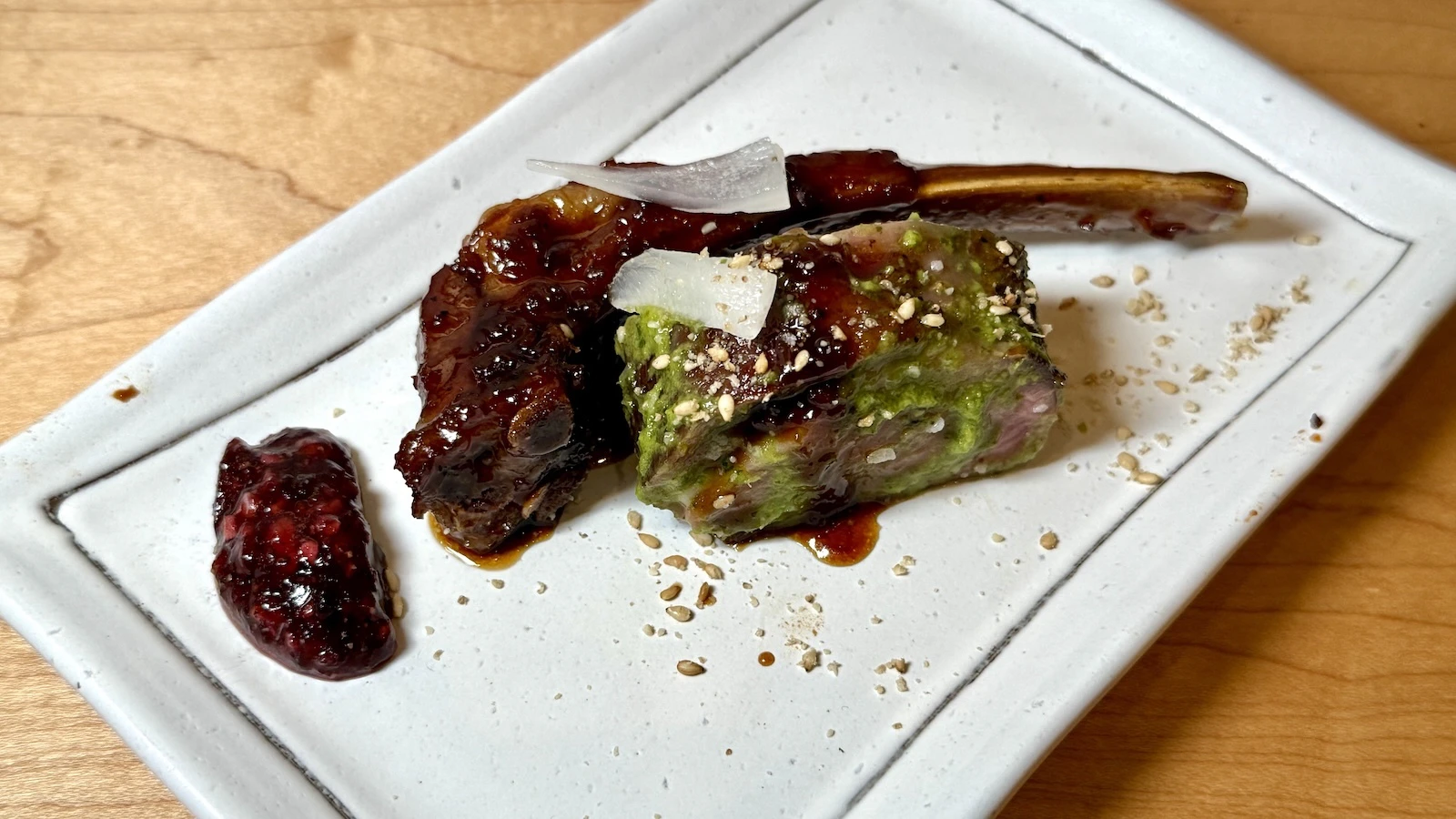 rack of lamb two ways