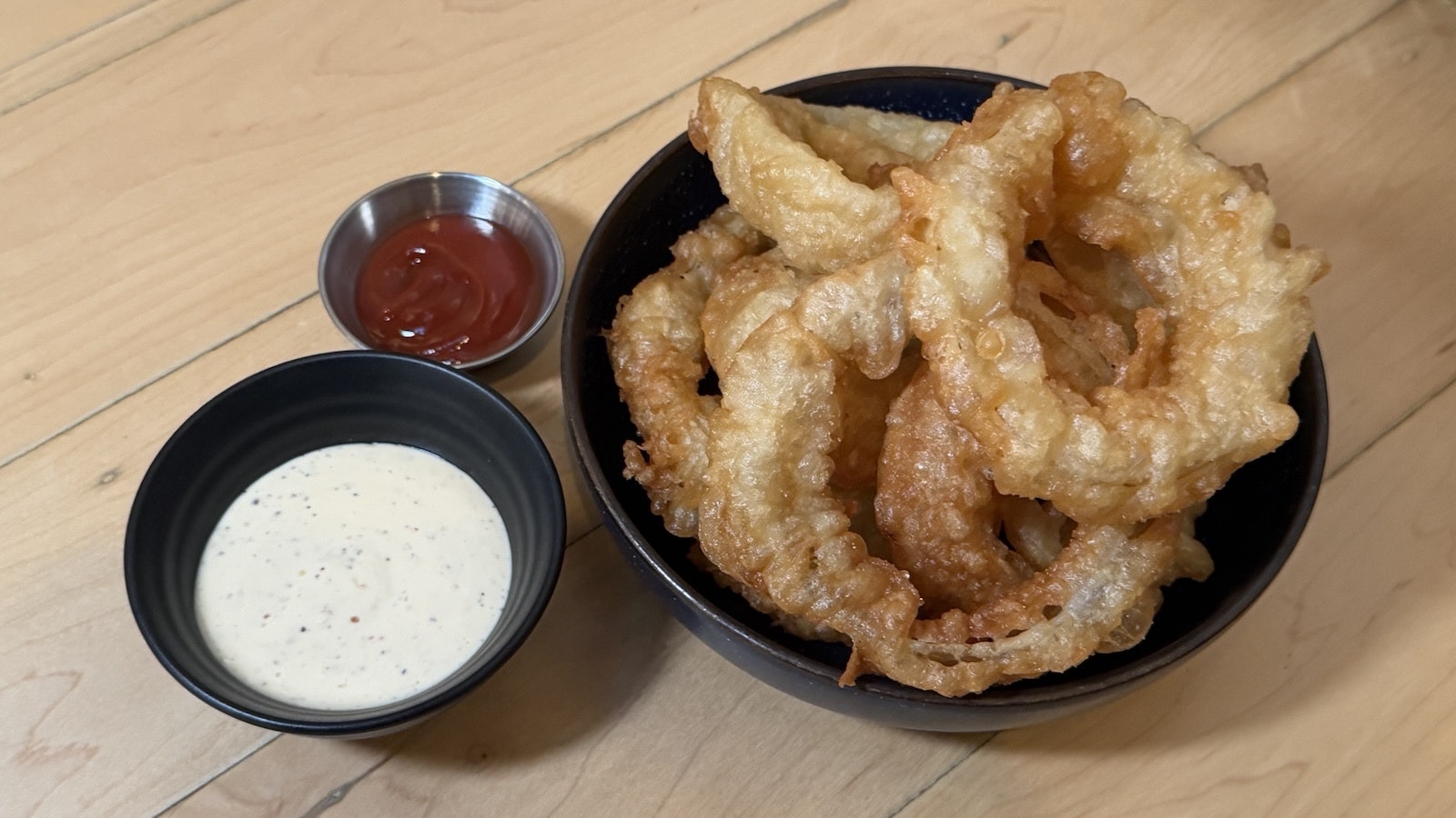 tempura onion rings