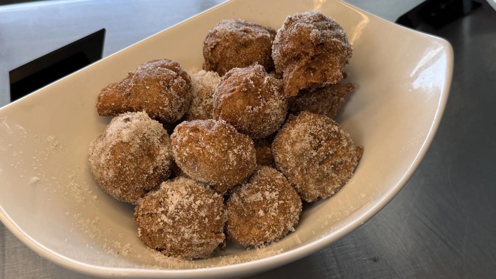 ube doughnut holes