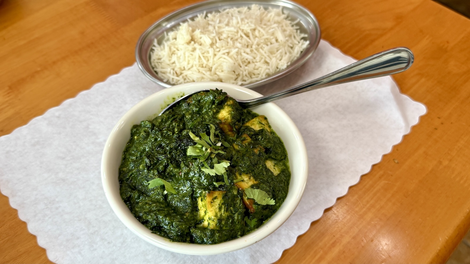 palak paneer