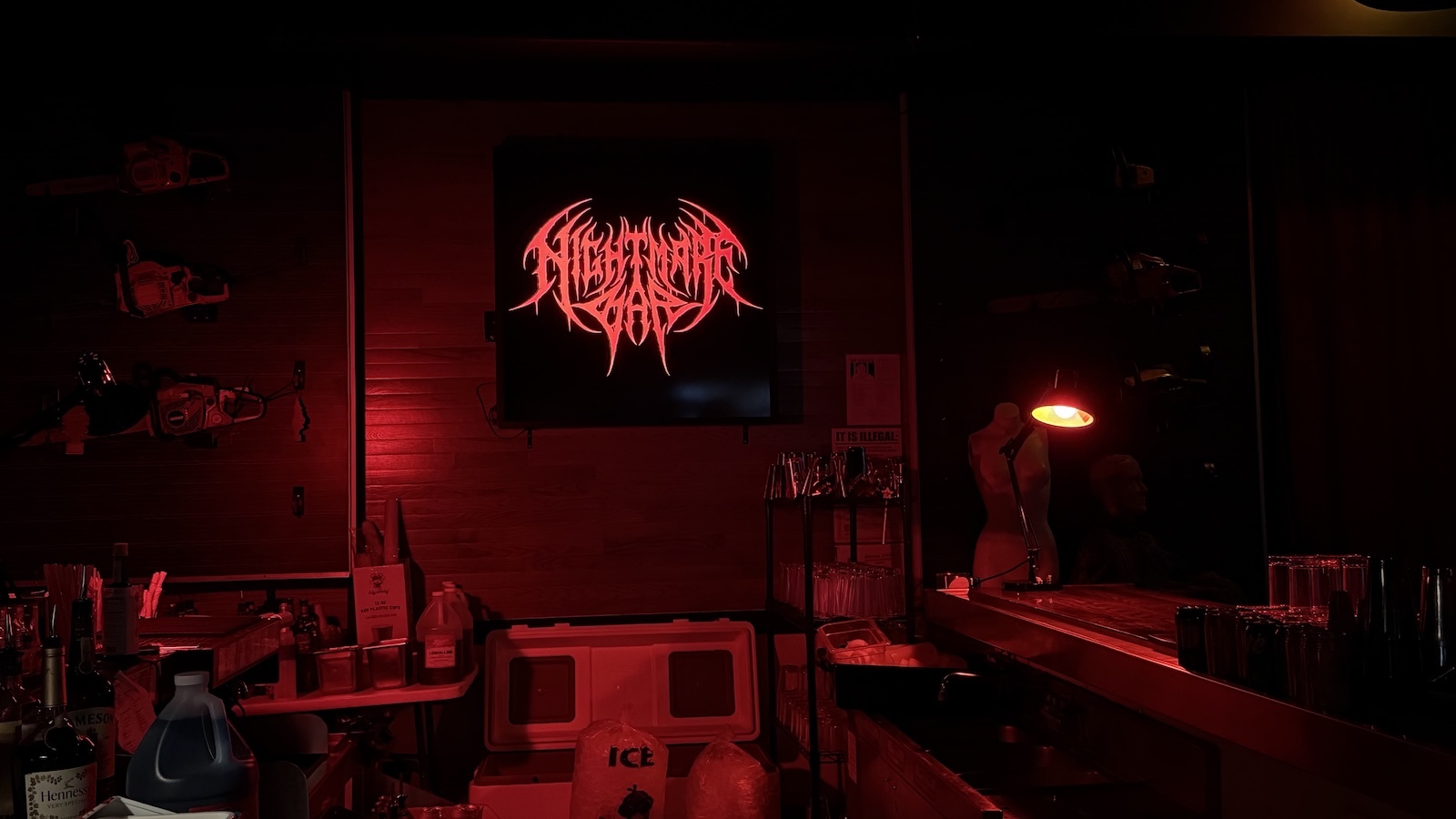 Nightmare Honolulu sign