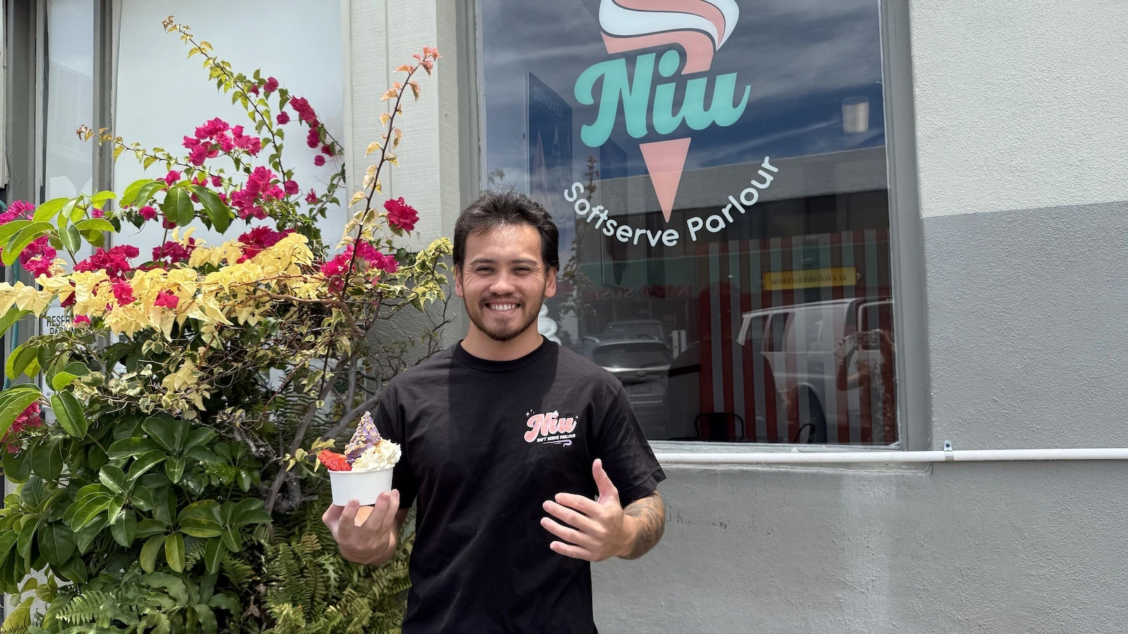 Niu Soft Serve Parlour business owner