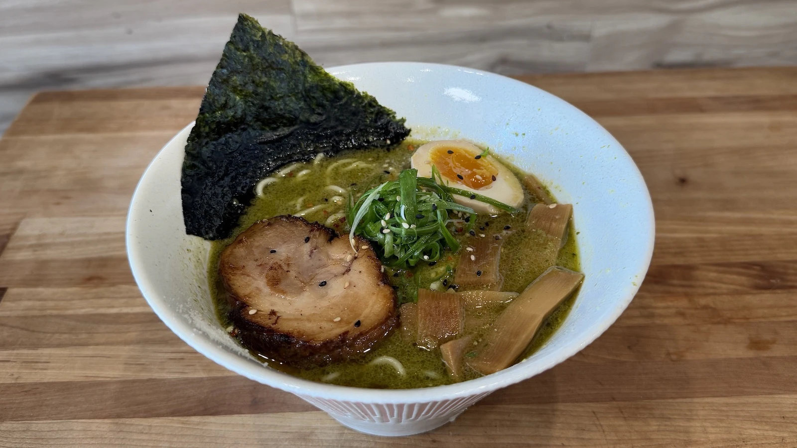pesto ramen