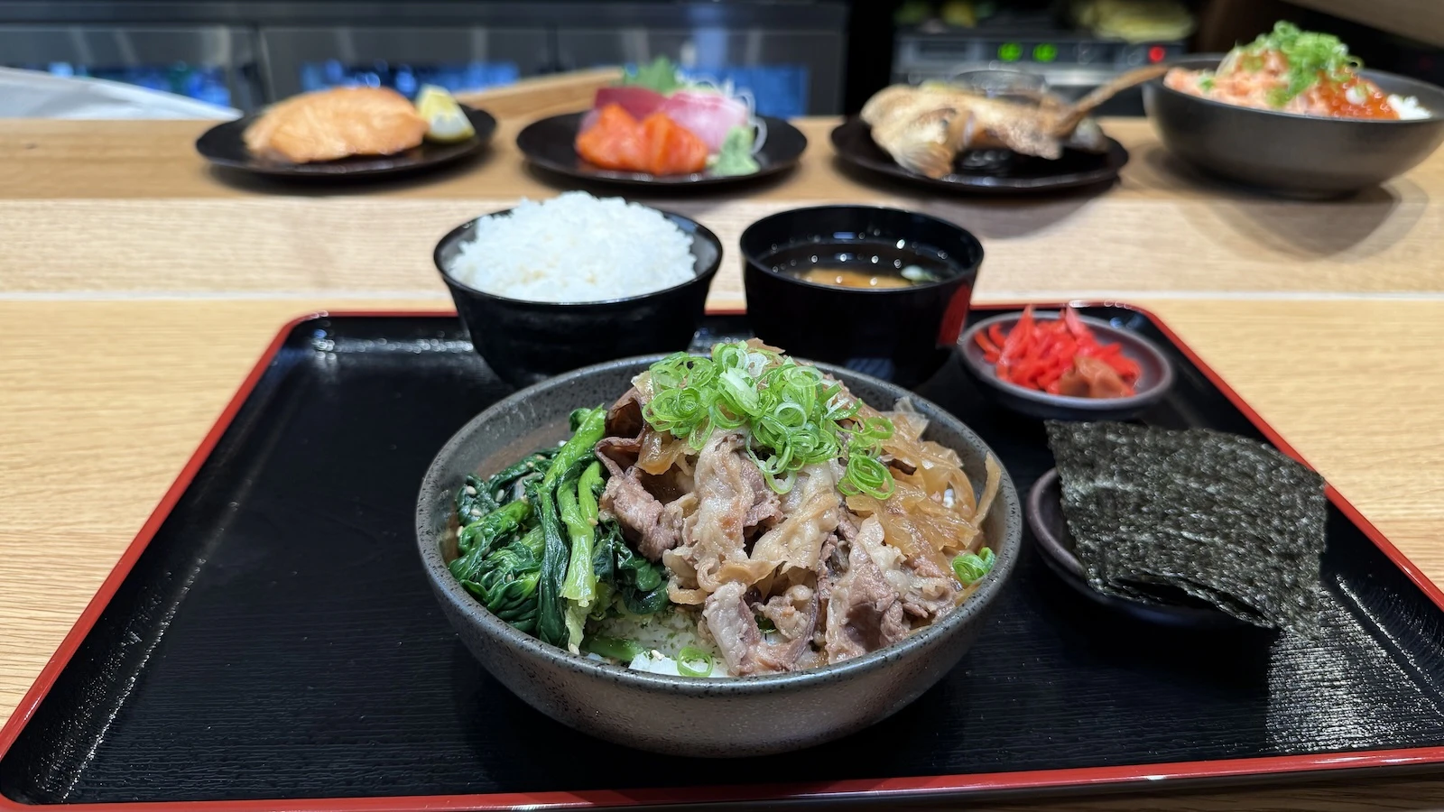 gyudon beef bowl