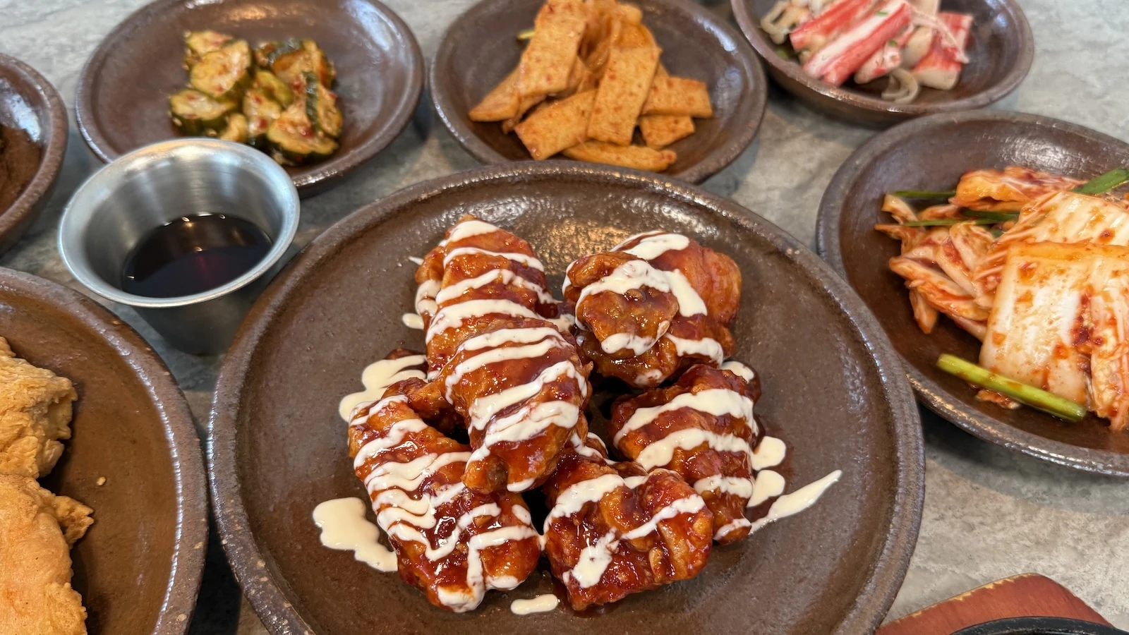 marinated fried chicken