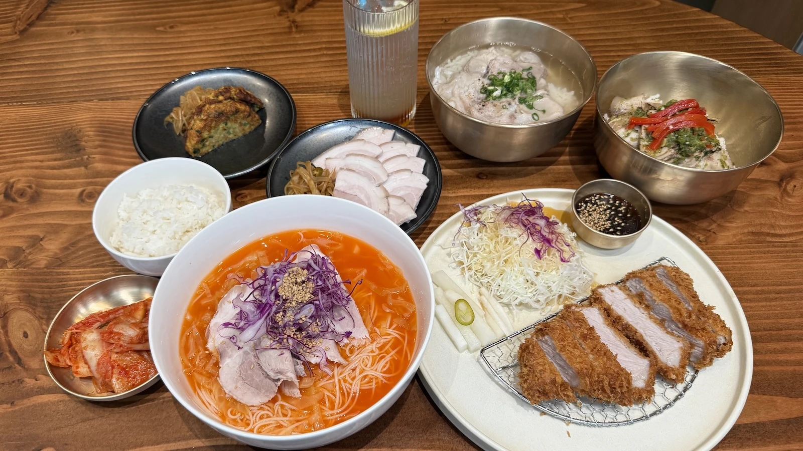 This new Korean restaurant specializes in savory pork broth