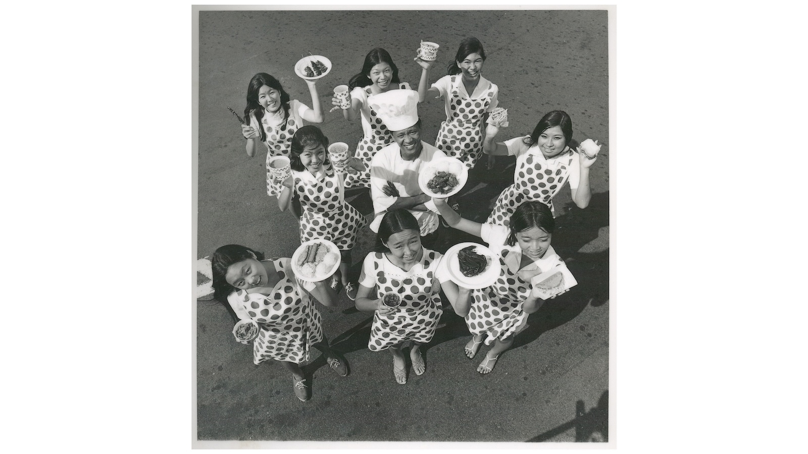 An undated group photo from Zippy's Restaurants.
