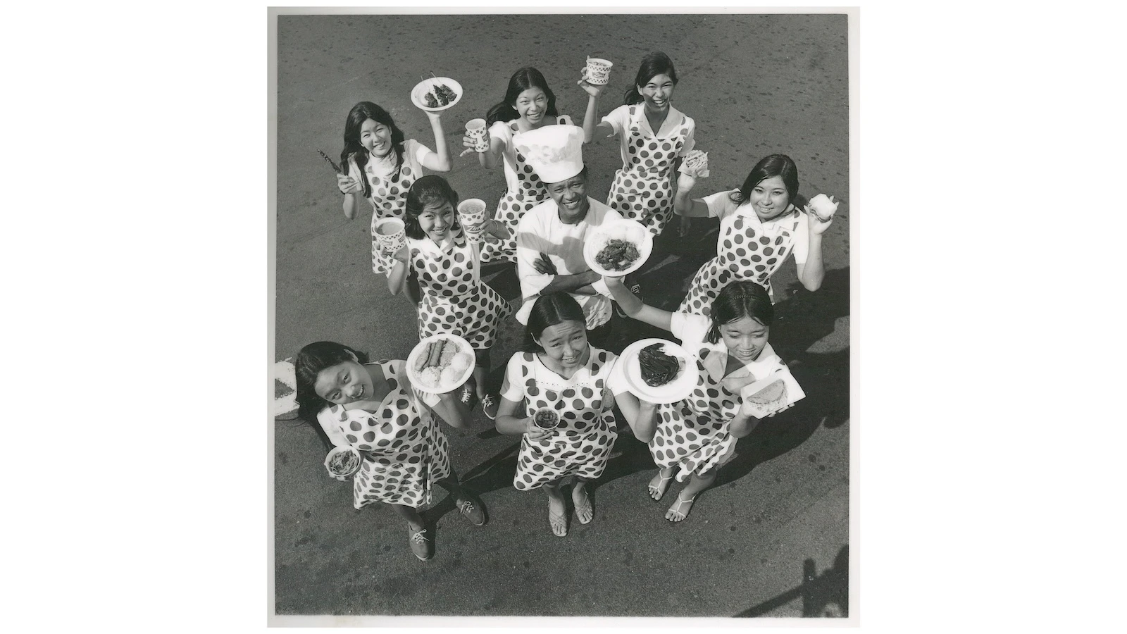 An undated group photo from Zippy's Restaurants.
