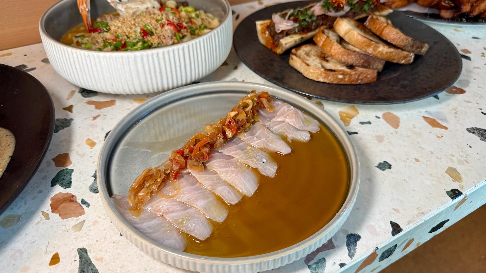 kanpachi crudo
