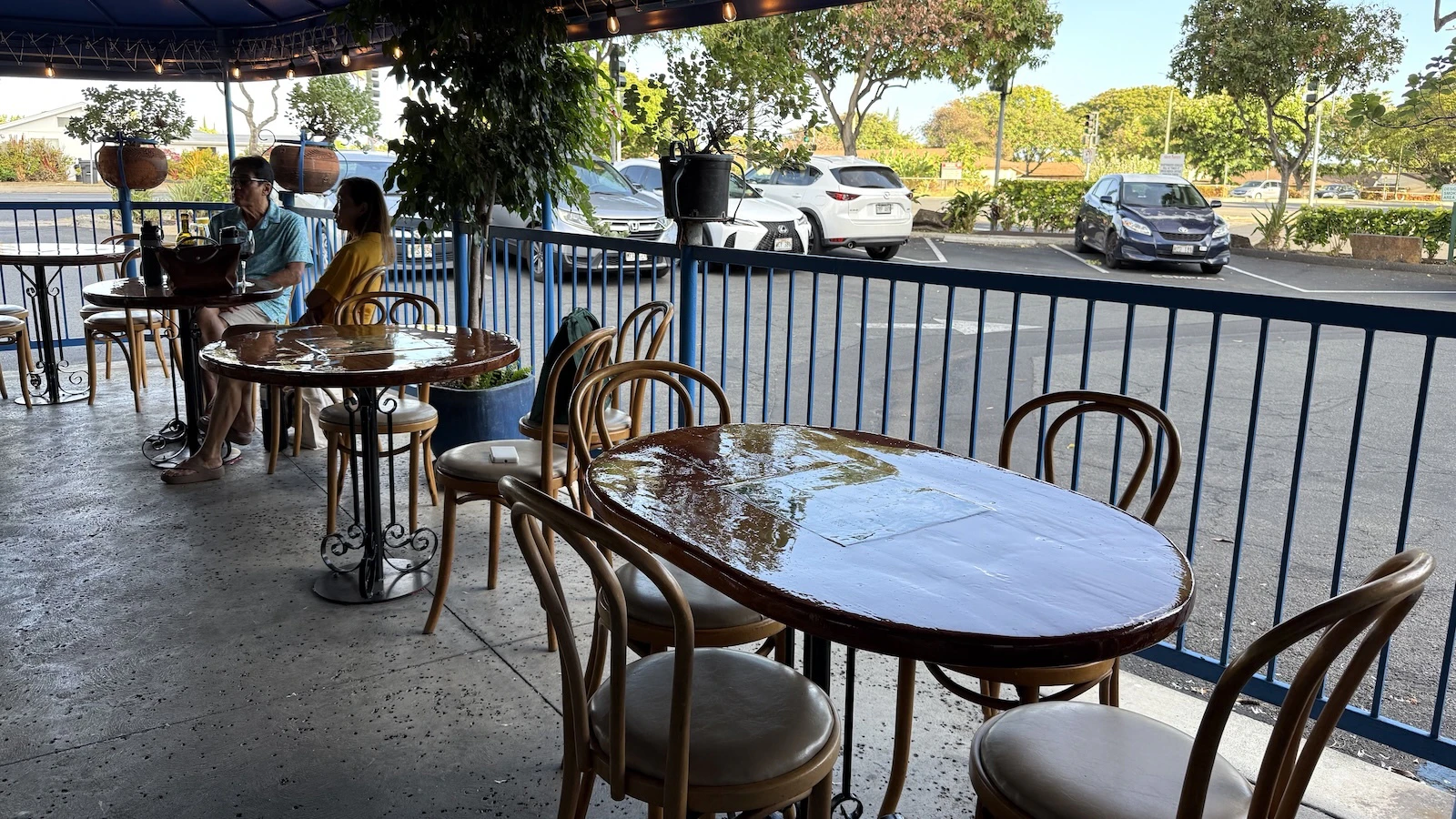 outdoor seating