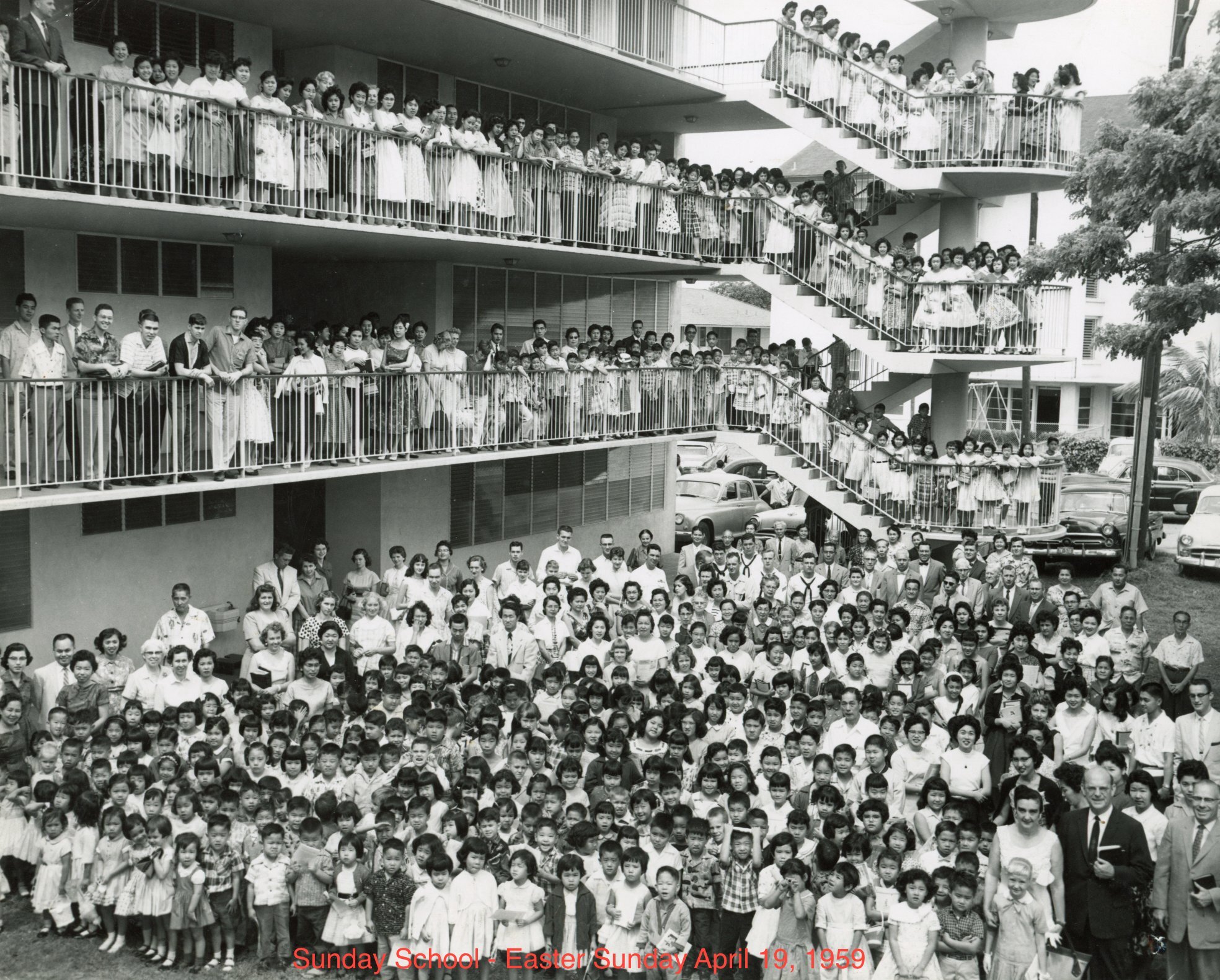 One Sunday in April 1954 was a record attendance with 1,016 in Sunday school and 217 in Sunday Training Union.