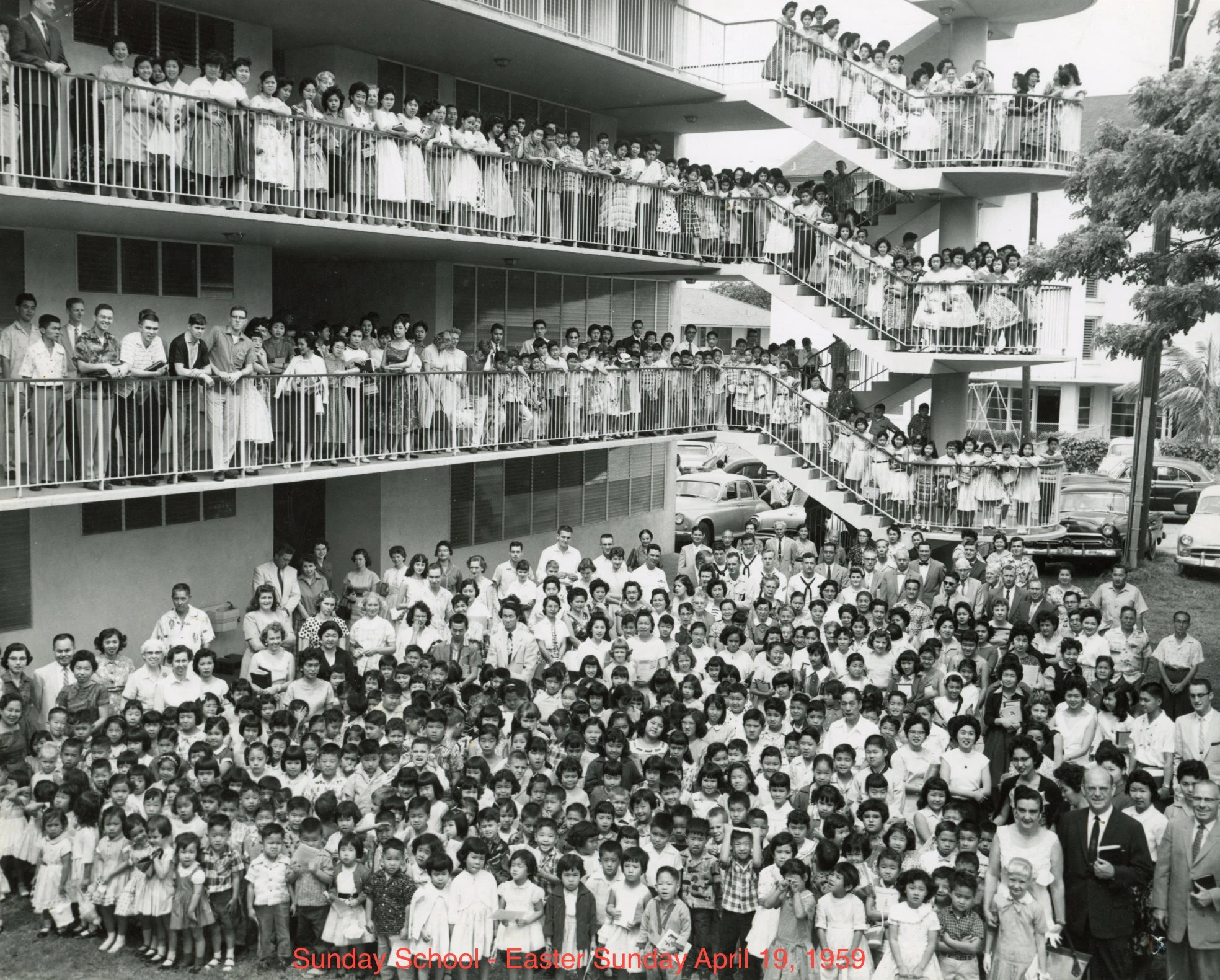 One Sunday in April 1954 was a record attendance with 1,016 in Sunday school and 217 in Sunday Training Union.