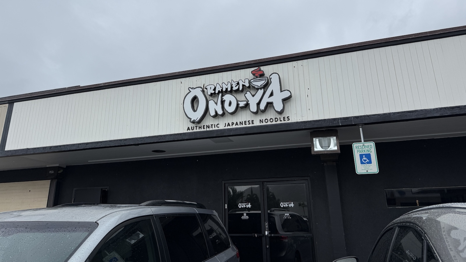 Ono-Ya Ramen sign