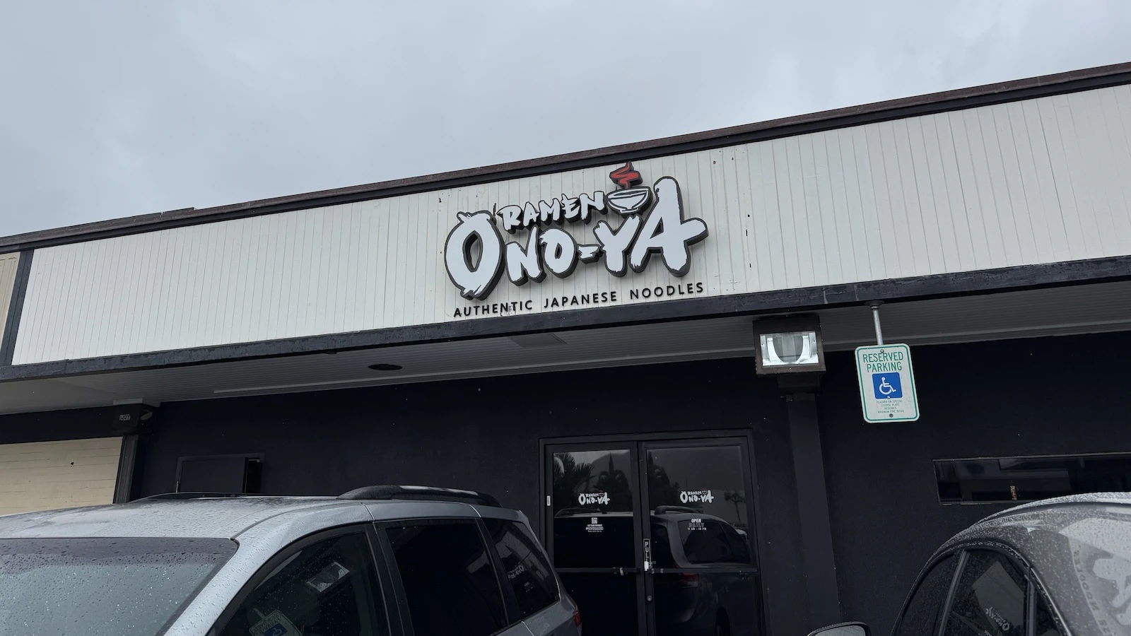 Ono-Ya Ramen sign
