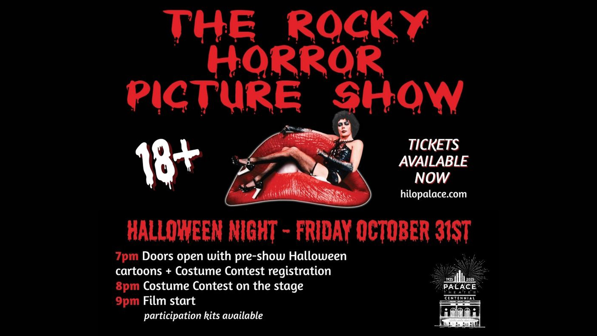 Palace Theater Rocky Horror