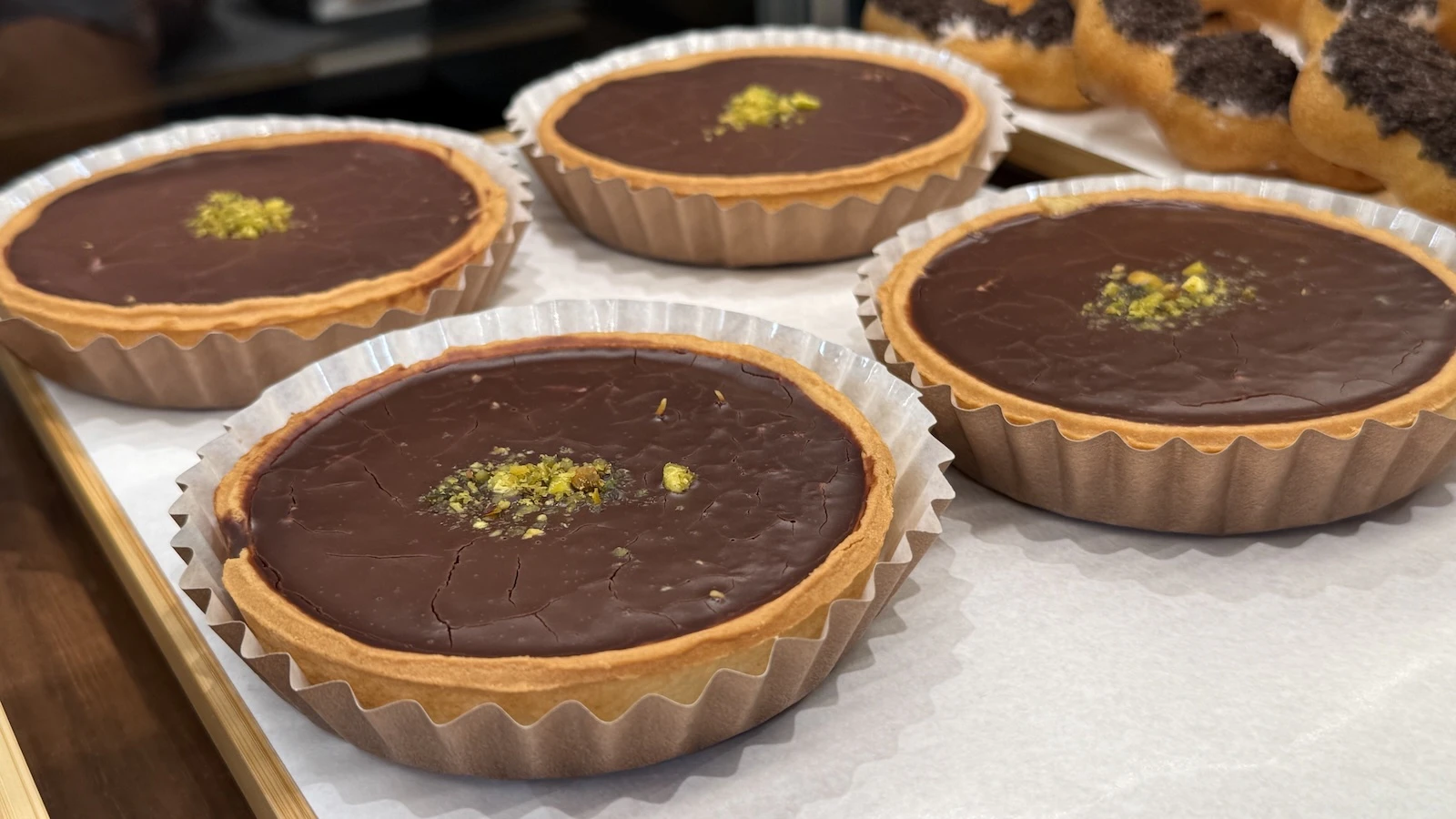 Dubai chocolate tarts