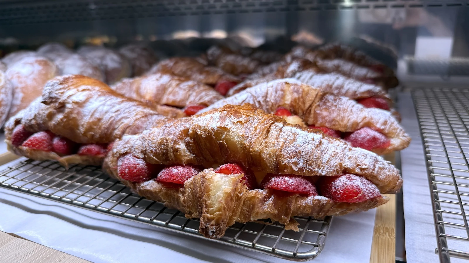 strawberry croissant
