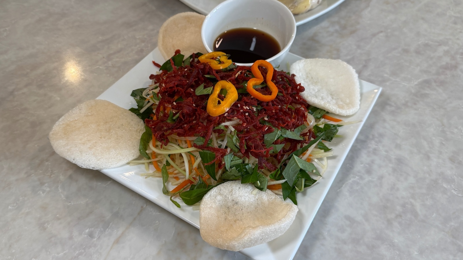 green papaya salad