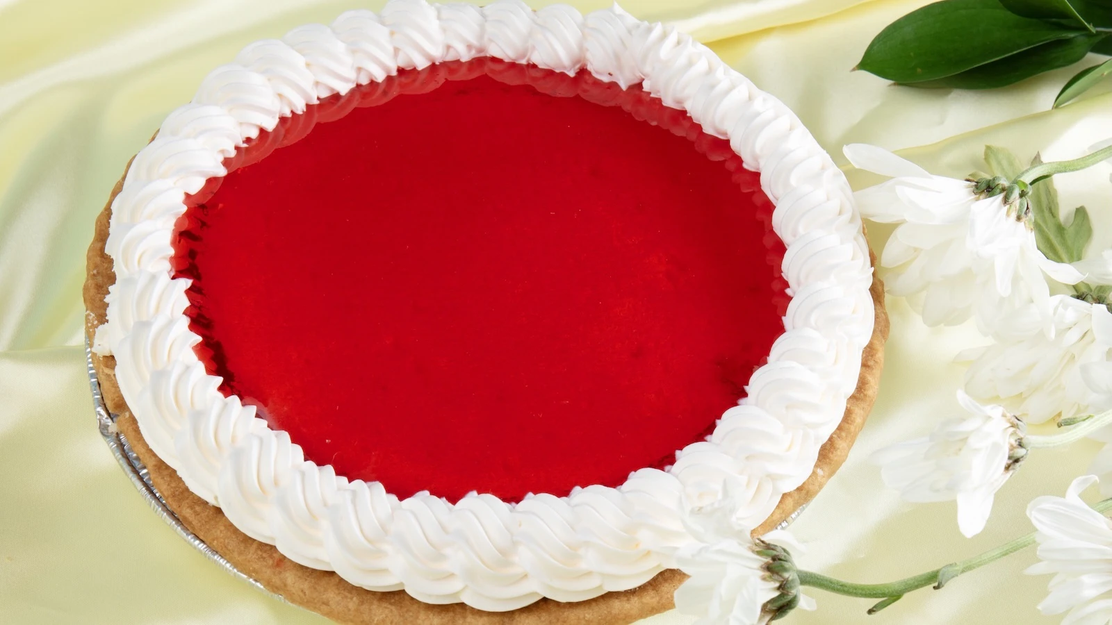 strawberry gelatin pie