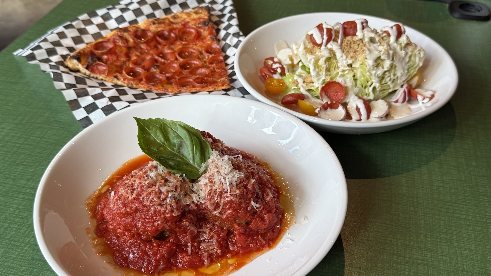 new dishes at Pizza Mamo