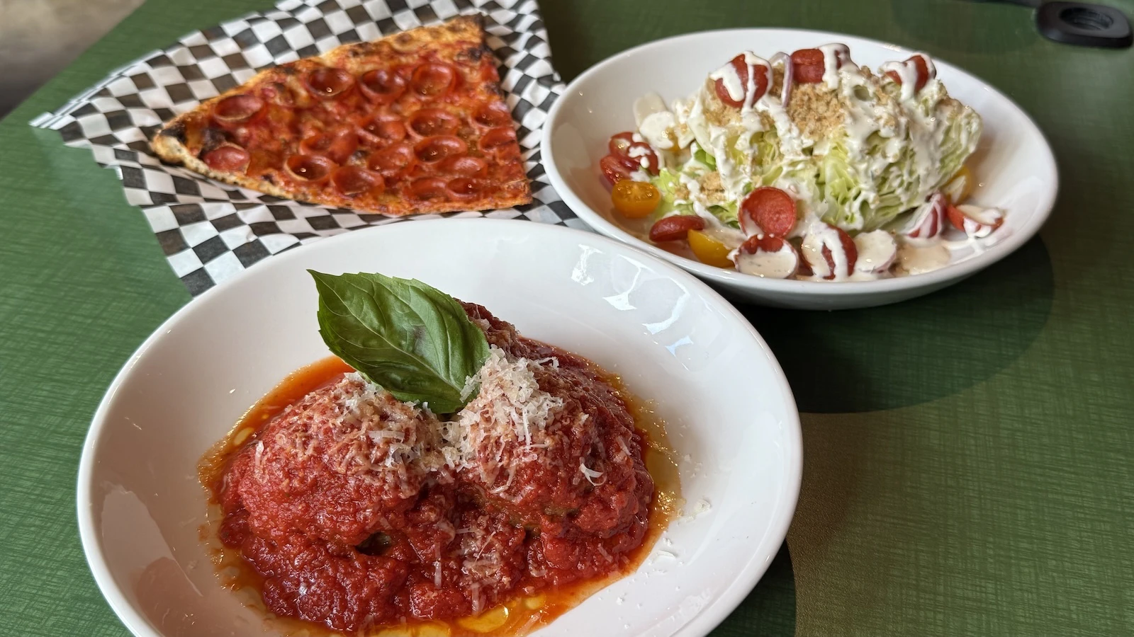 new dishes at Pizza Mamo