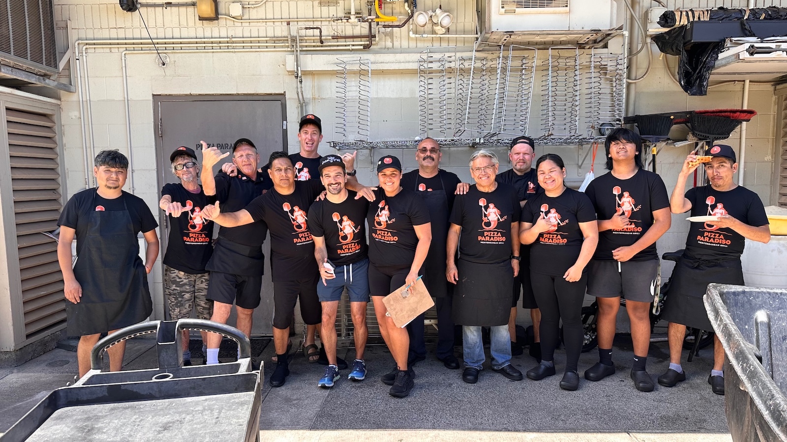 Pizza Paradiso staff