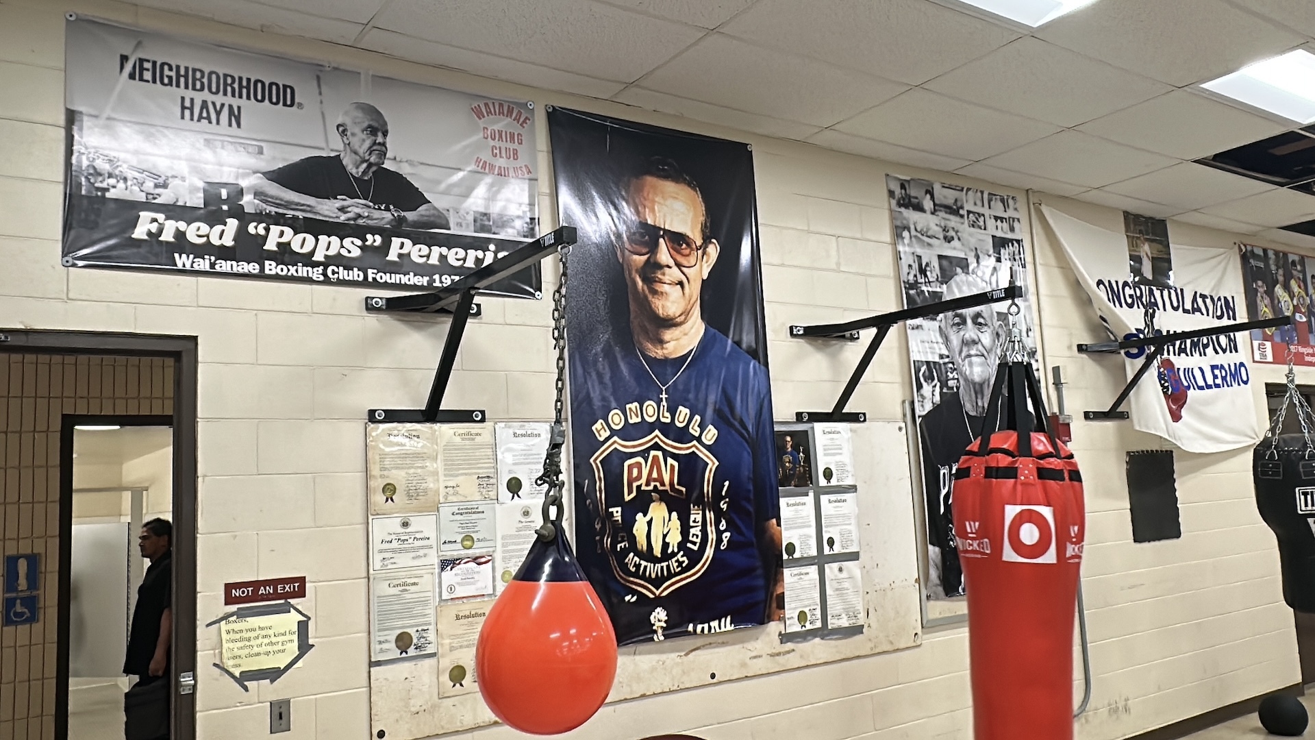 Pops was know in the community for his boxing accolades and helping to positively shape the lives of young athletes.