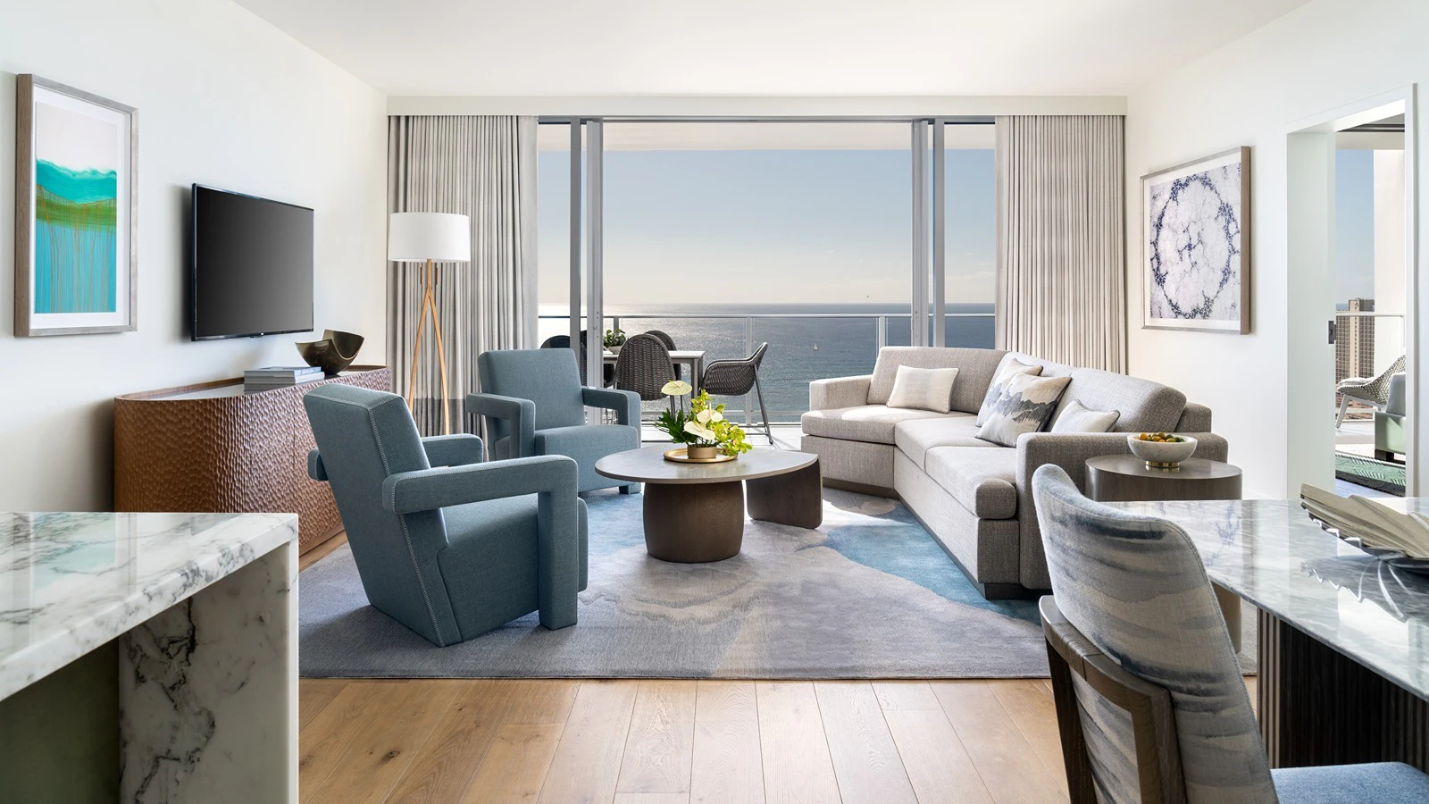 A Premier Level three-bedroom suite.