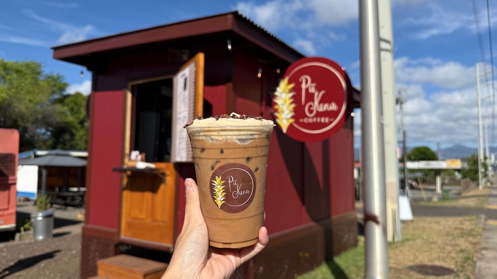 chocolate haupia latte